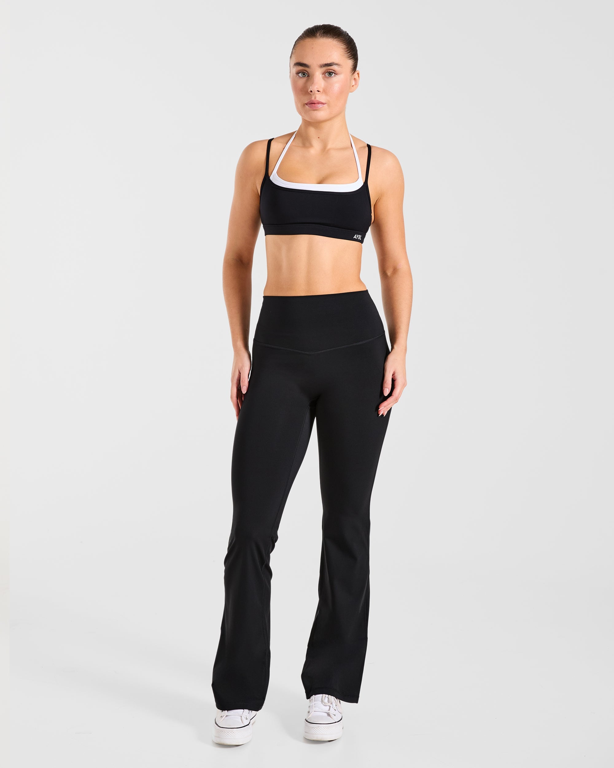 Sculpt Flared Leggings - Noir