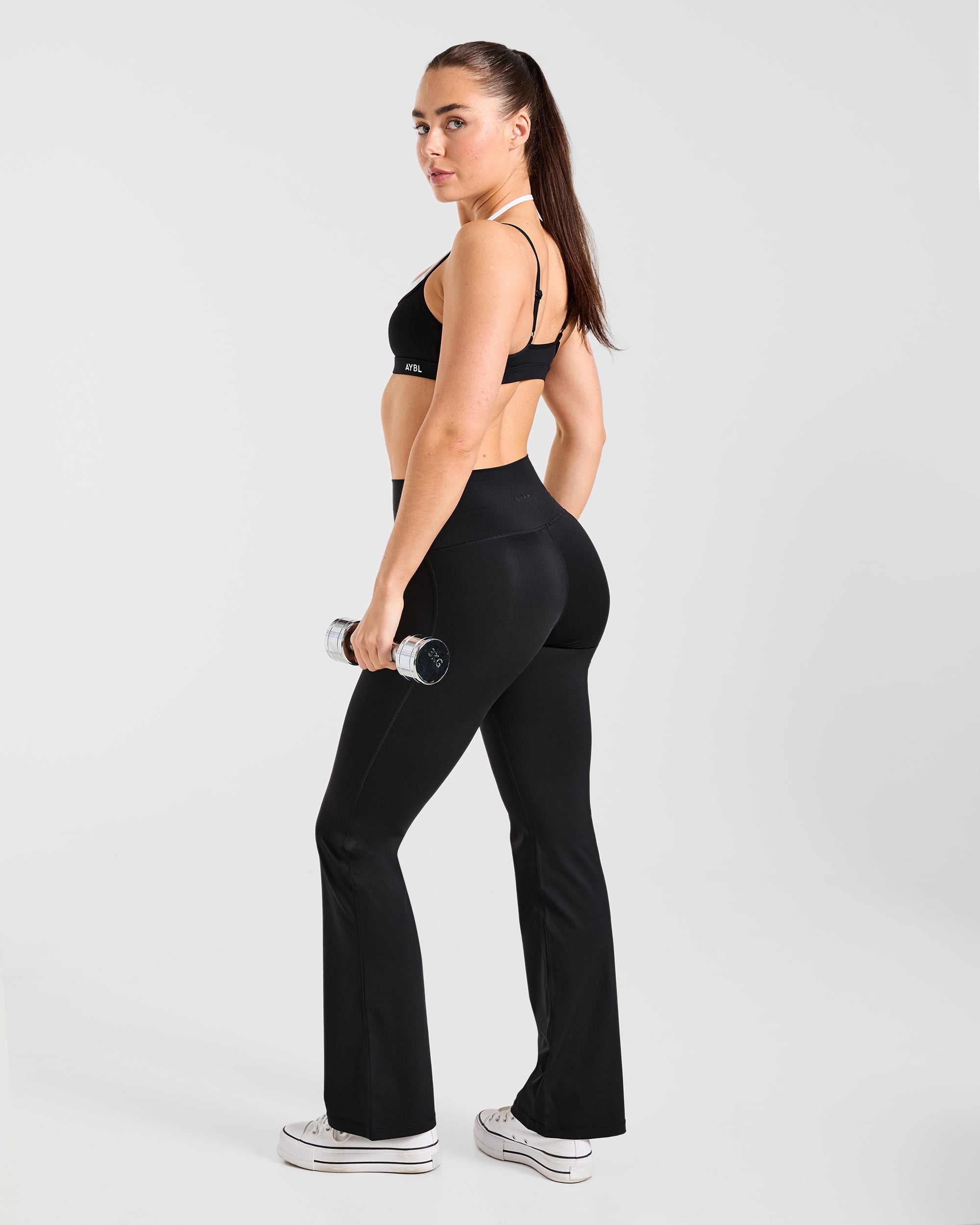 Sculpt Flared Leggings - Noir
