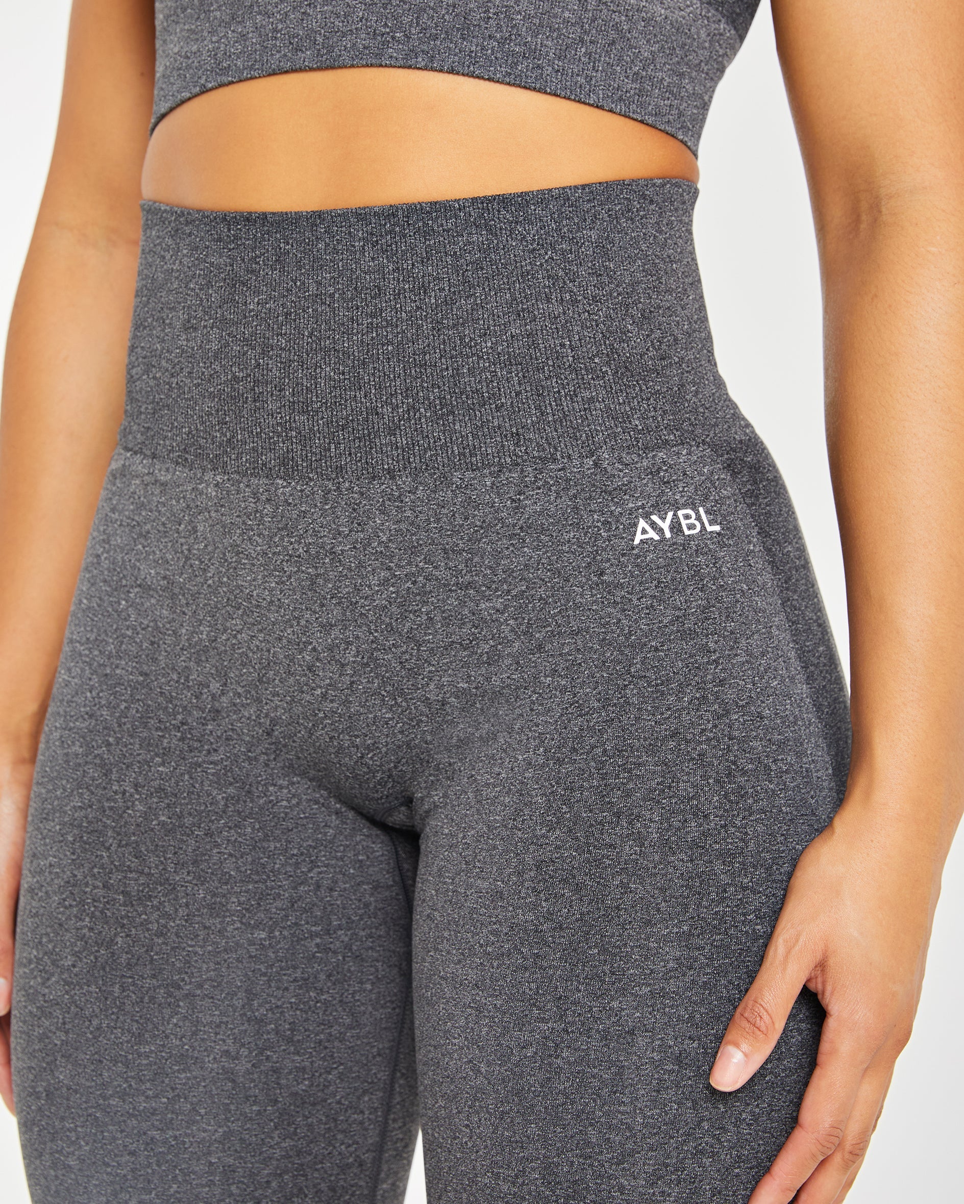 Empower Seamless Leggings - Noir Marl