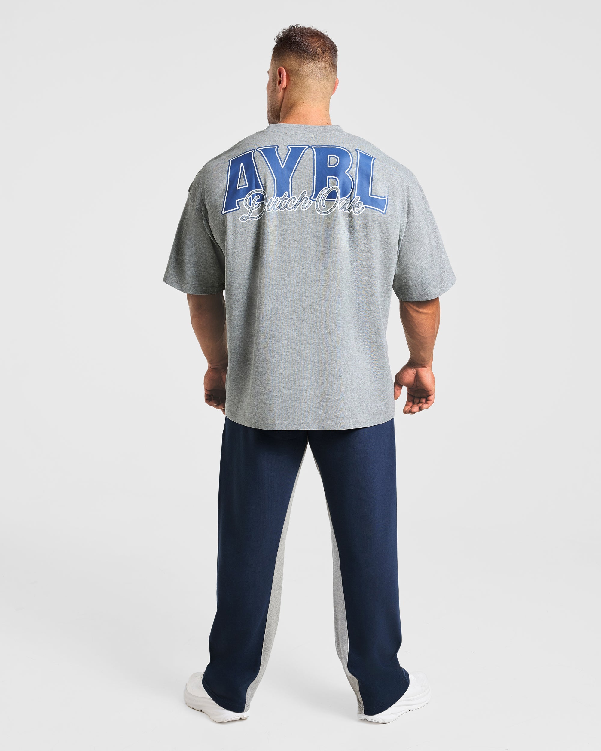 Wesley Vissers x AYBL Dutch Oak Oversized T Shirt - Mid Marl Gris