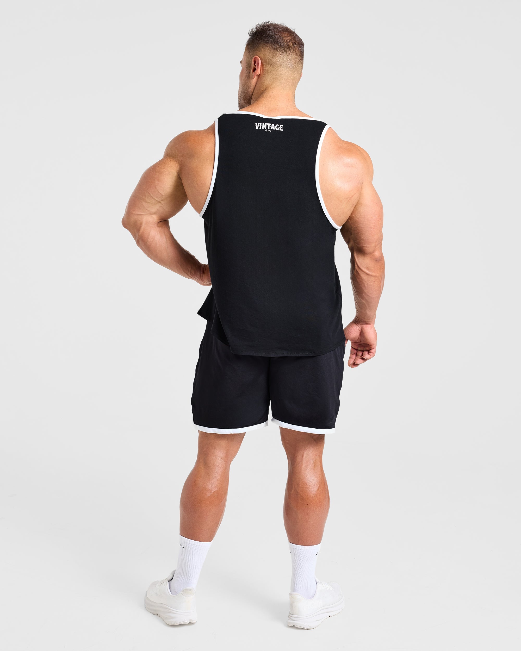 Wesley Vissers x Old School Contrast Shorts - Noir