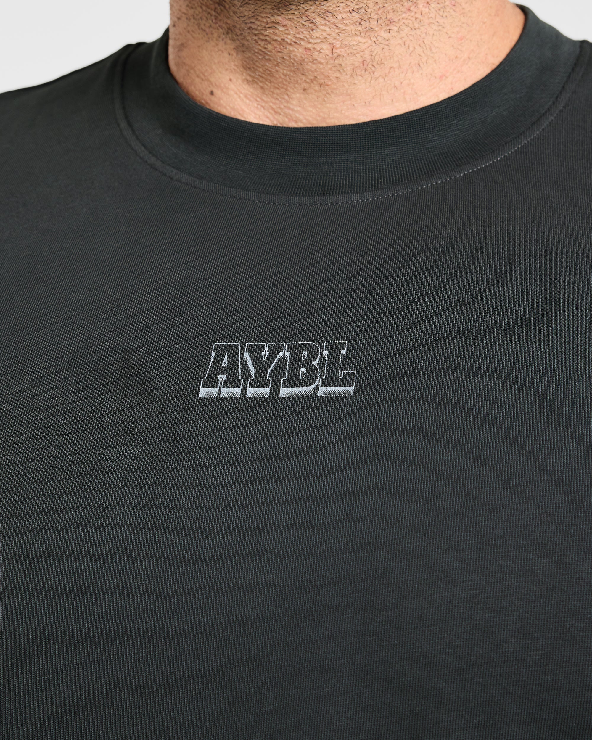 Wesley Vissers x AYBL Iron Works Oversized T Shirt - Gris