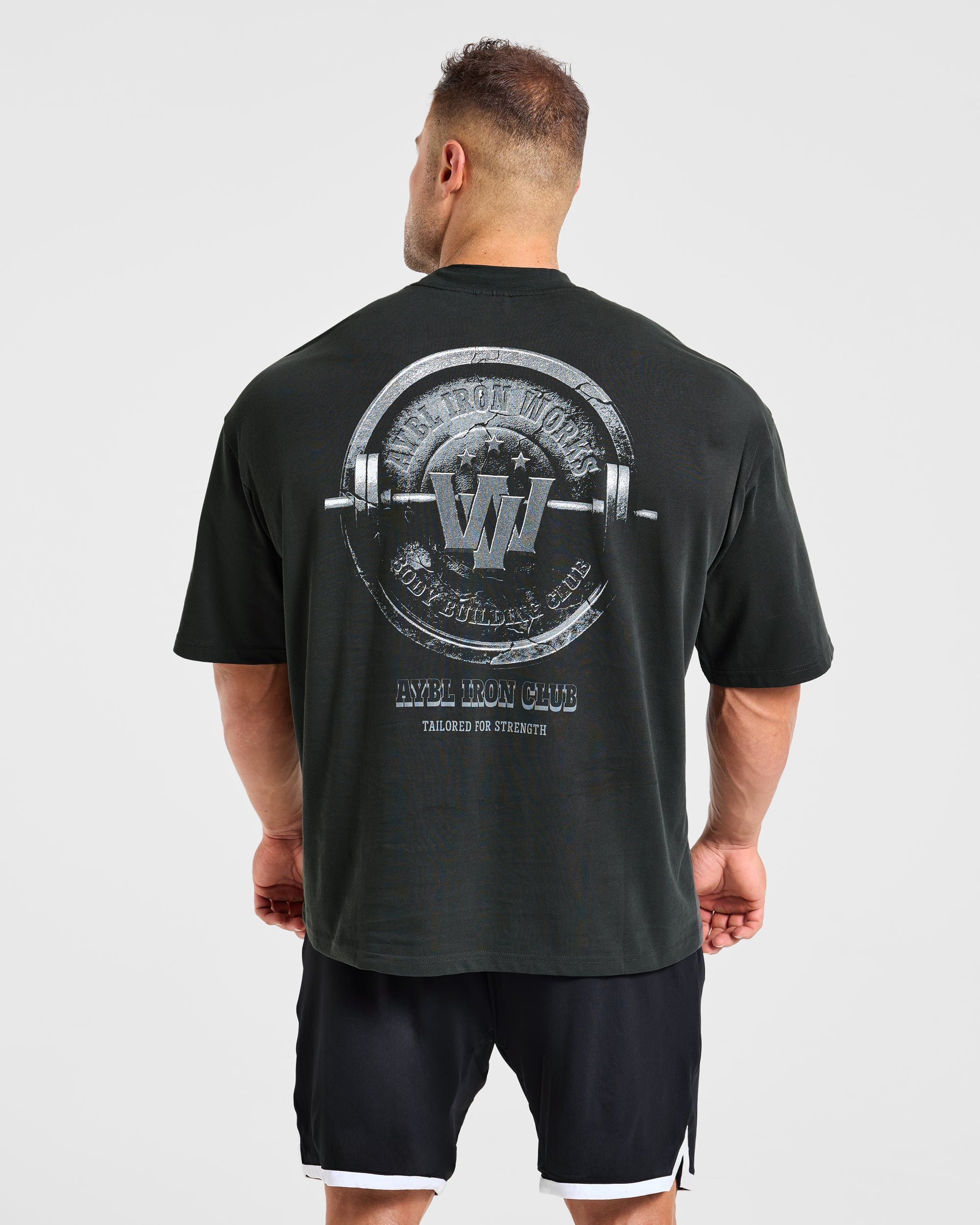 Wesley Vissers x AYBL Iron Works Oversized T Shirt - Gris