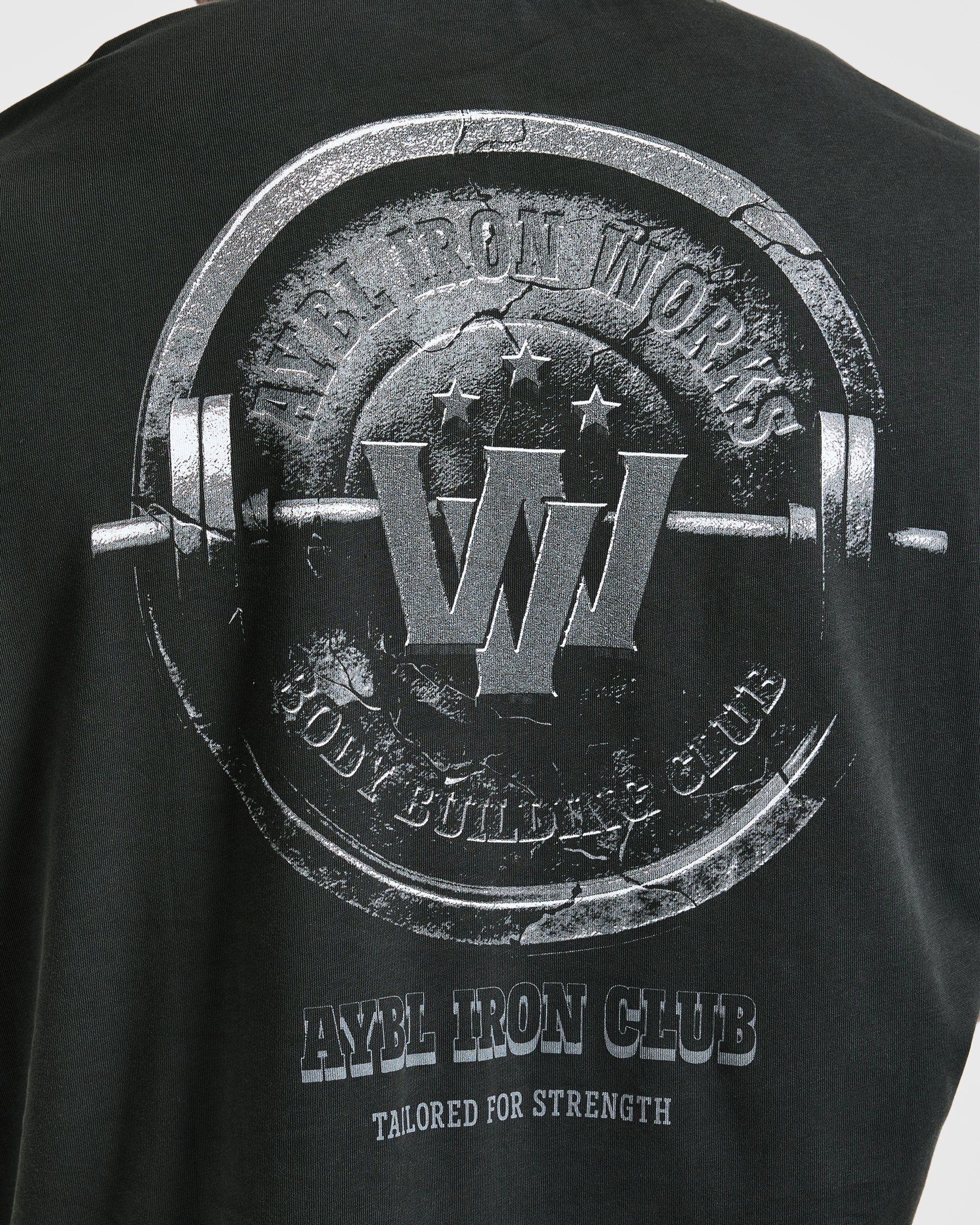 Wesley Vissers x AYBL Iron Works Oversized T Shirt - Gris