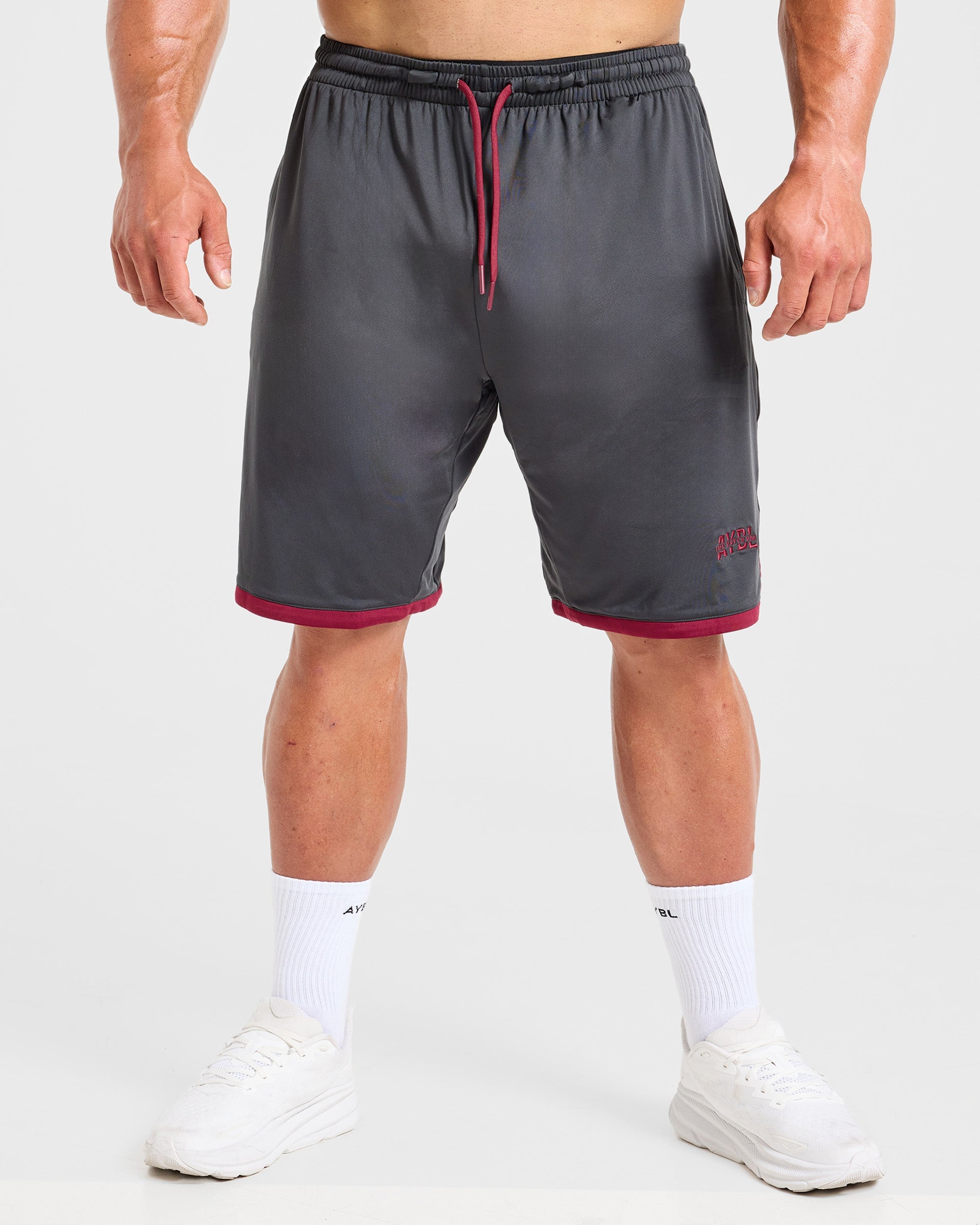 Wesley Vissers x Old School Contrast Shorts - Charcoal