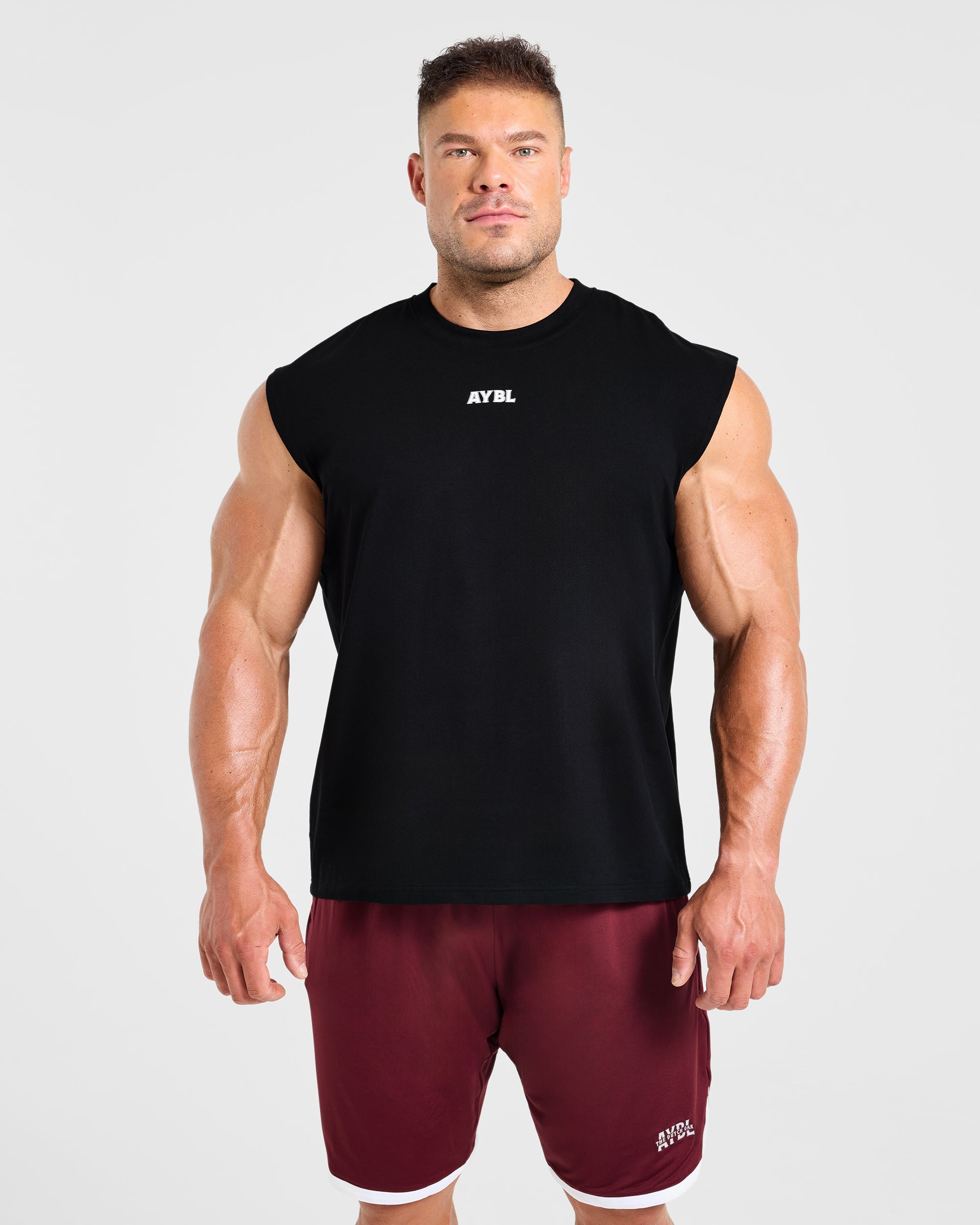 Wesley Vissers x AYBL Dutch Oak Oversized Tank - Noir