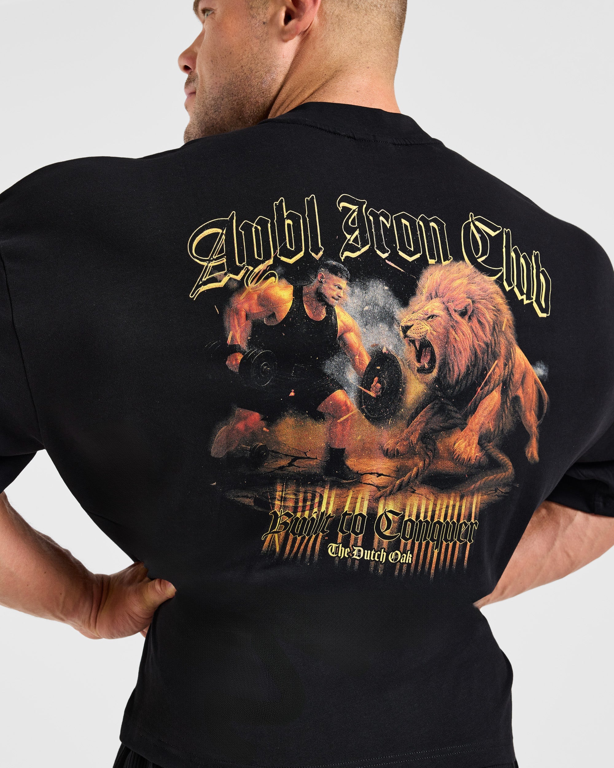 Wesley Vissers x Built to Conquer Oversized T Shirt - Noir