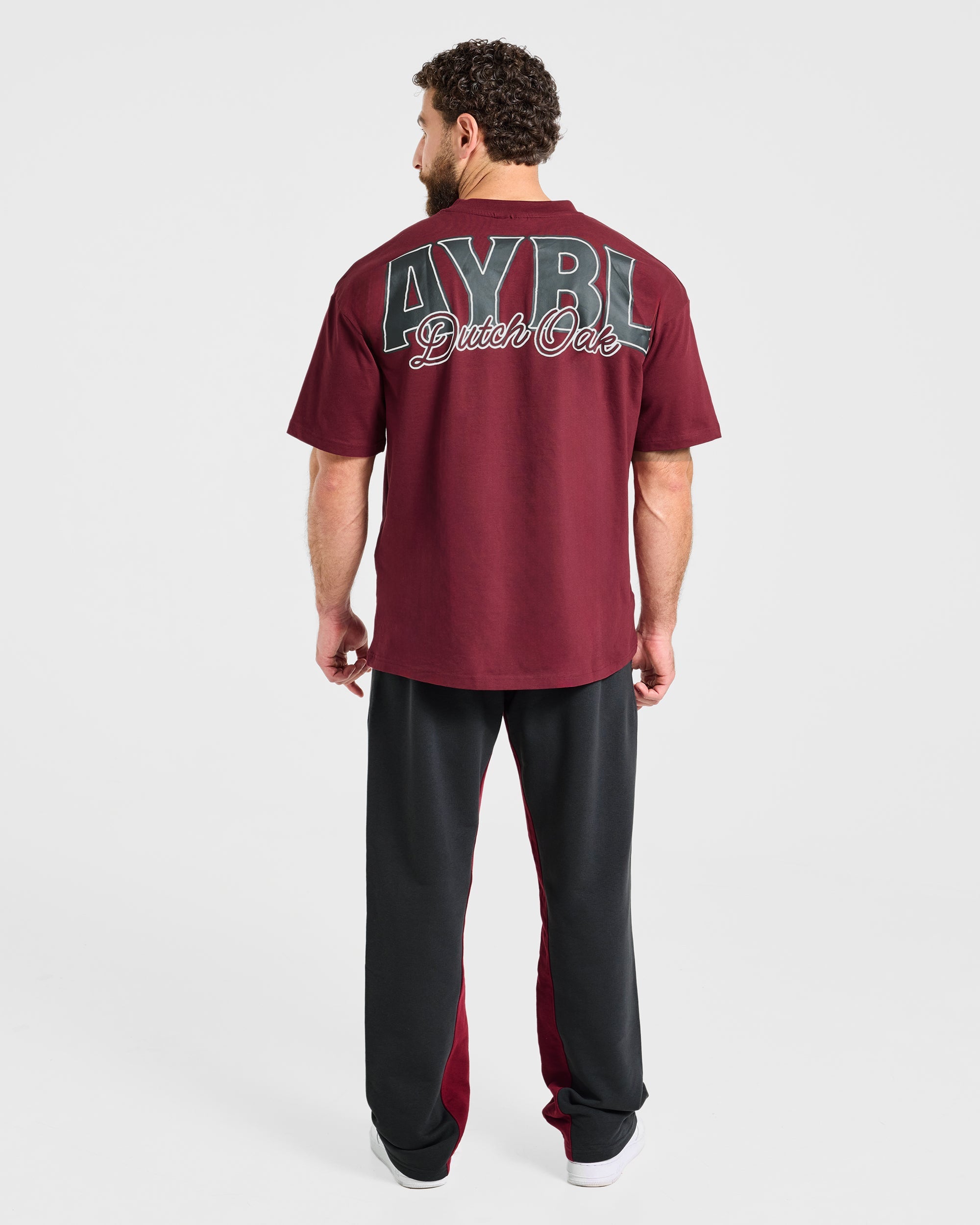 Wesley Vissers x AYBL Dutch Oak Oversized T Shirt - Port Rouge
