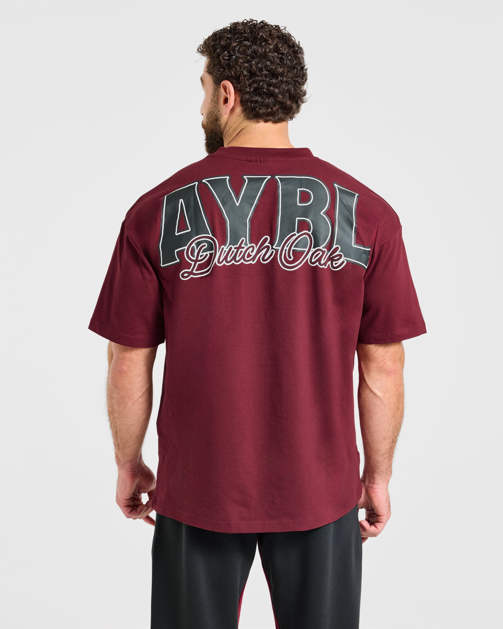 Wesley Vissers x AYBL Dutch Oak Oversized T Shirt - Port Rouge