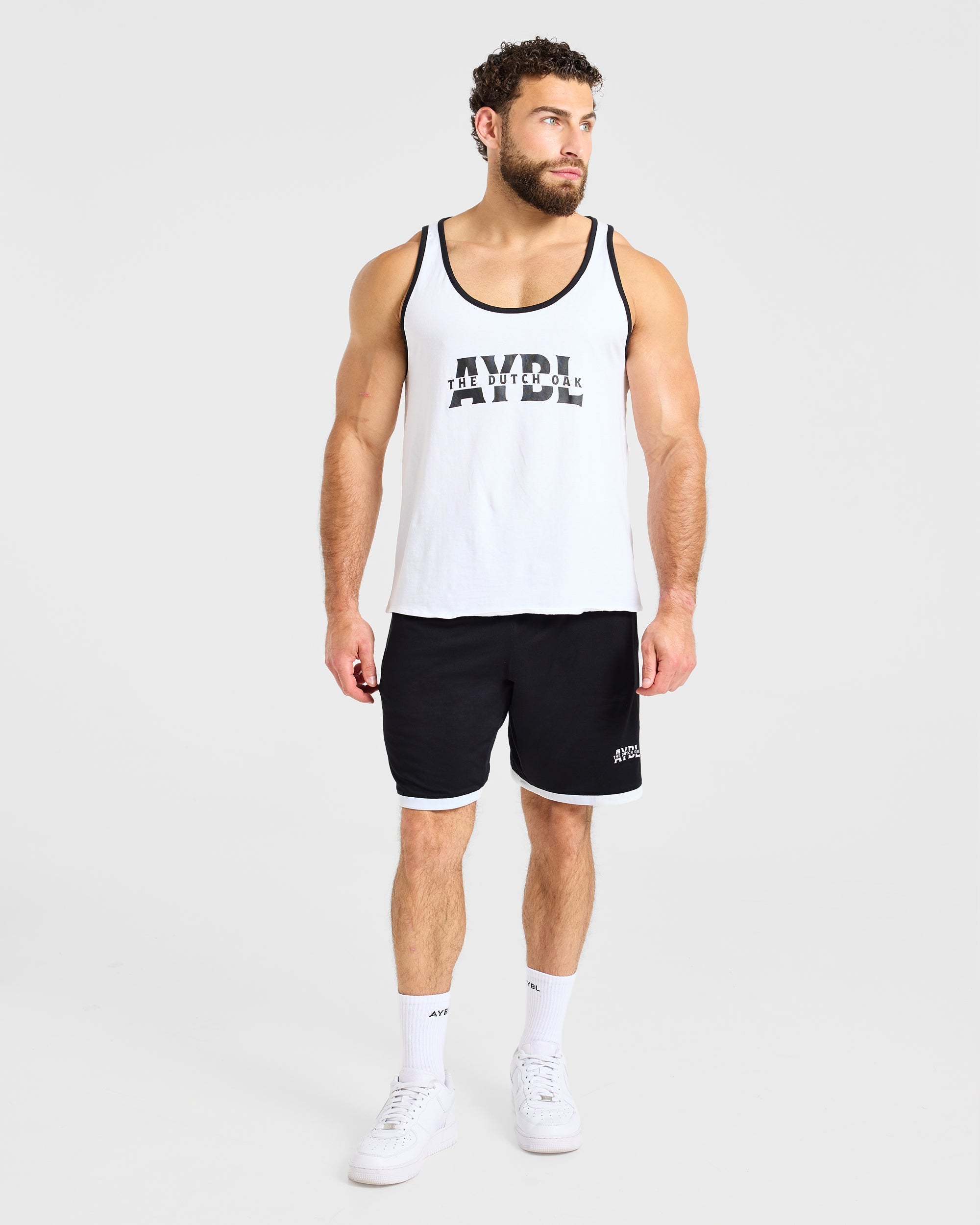 Wesley Vissers x Contrast Tank - Blanc