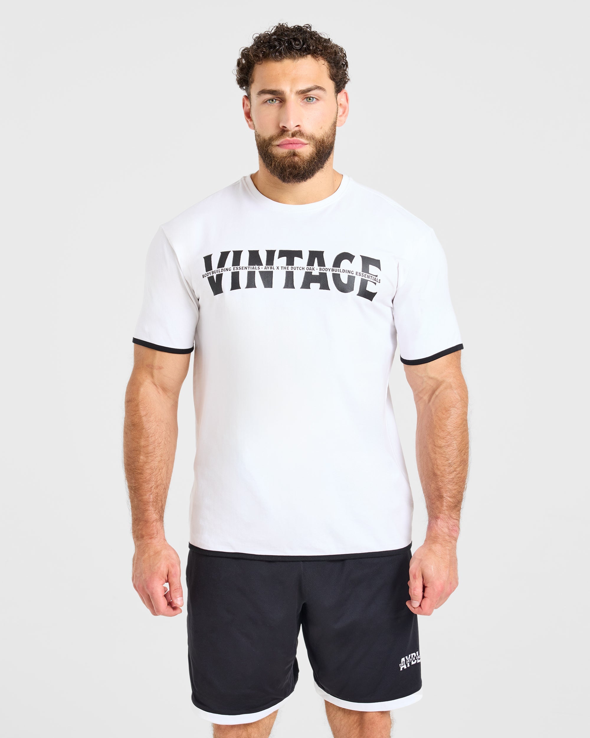 Wesley Vissers x Contrast T Shirt - Blanc