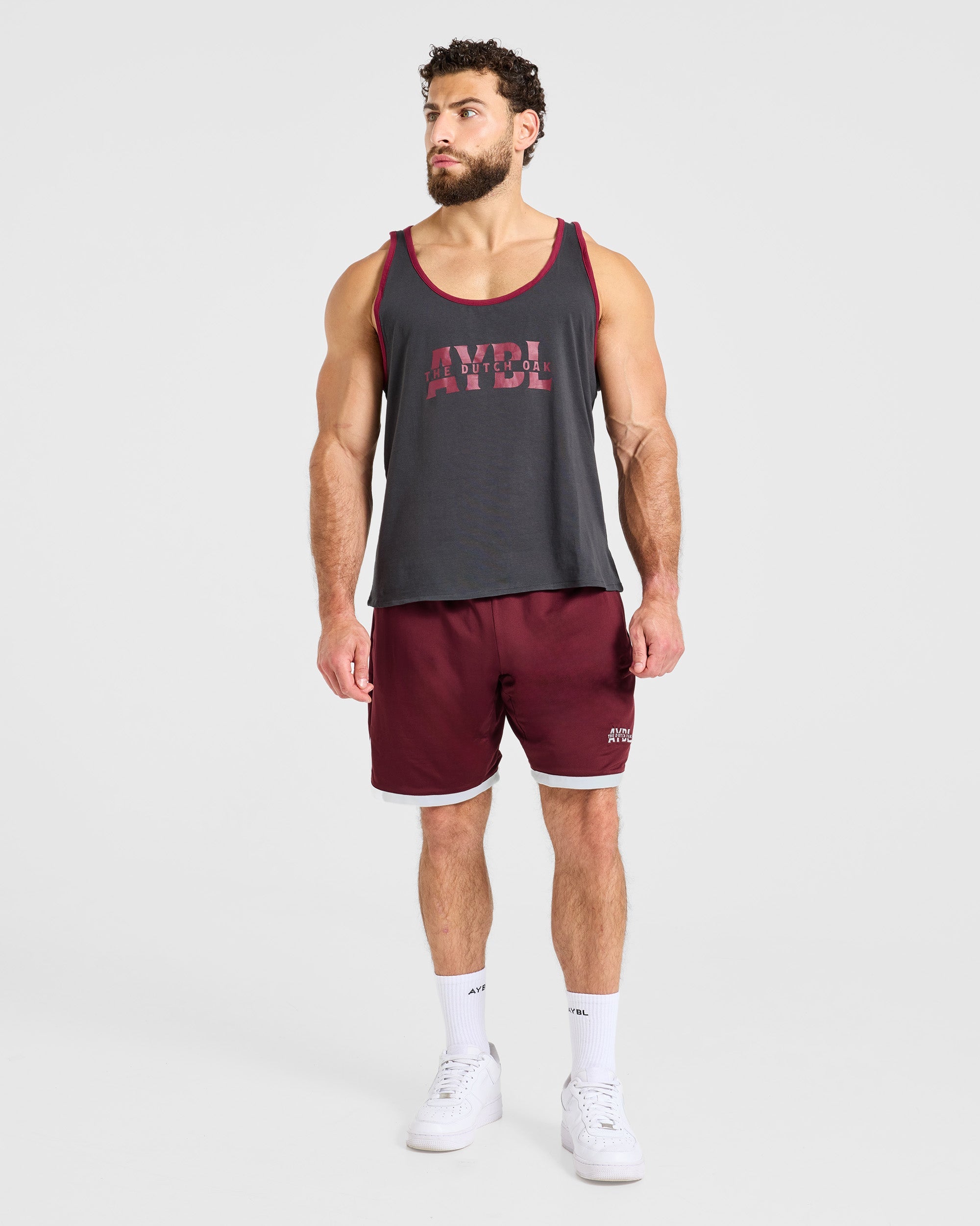 Wesley Vissers x Old School Contrast Shorts - Port Rouge