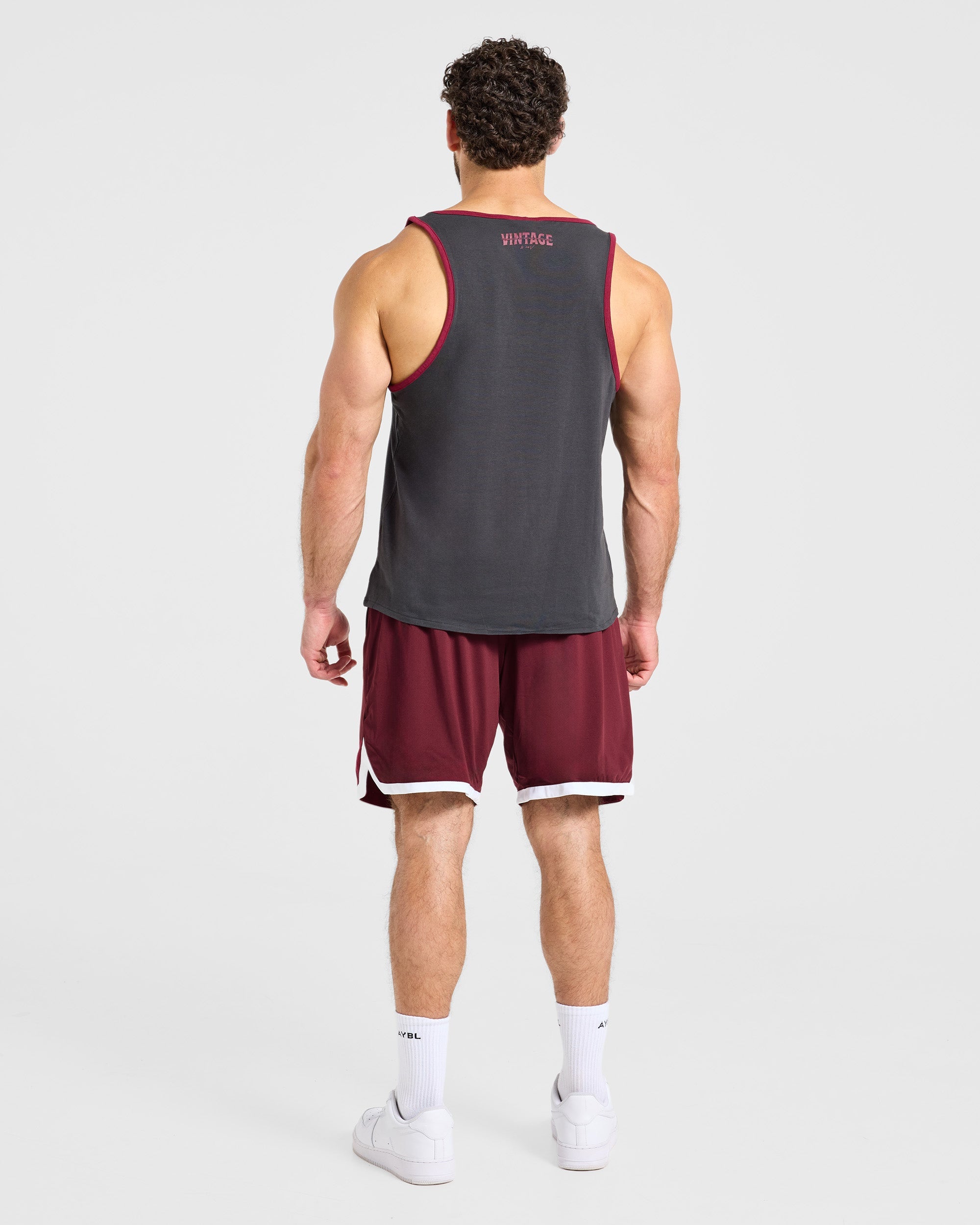Wesley Vissers x Old School Contrast Shorts - Port Rouge