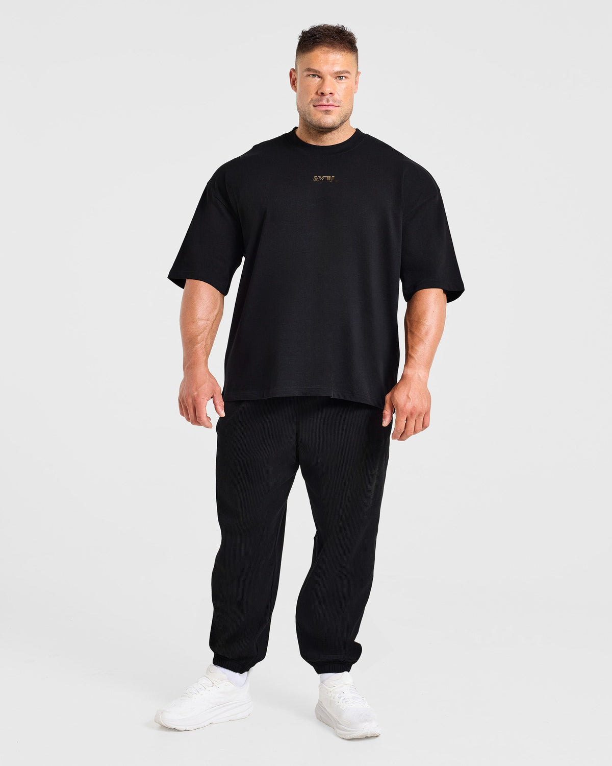 Wesley Vissers x Golden Pursuit Oversized T Shirt - Noir