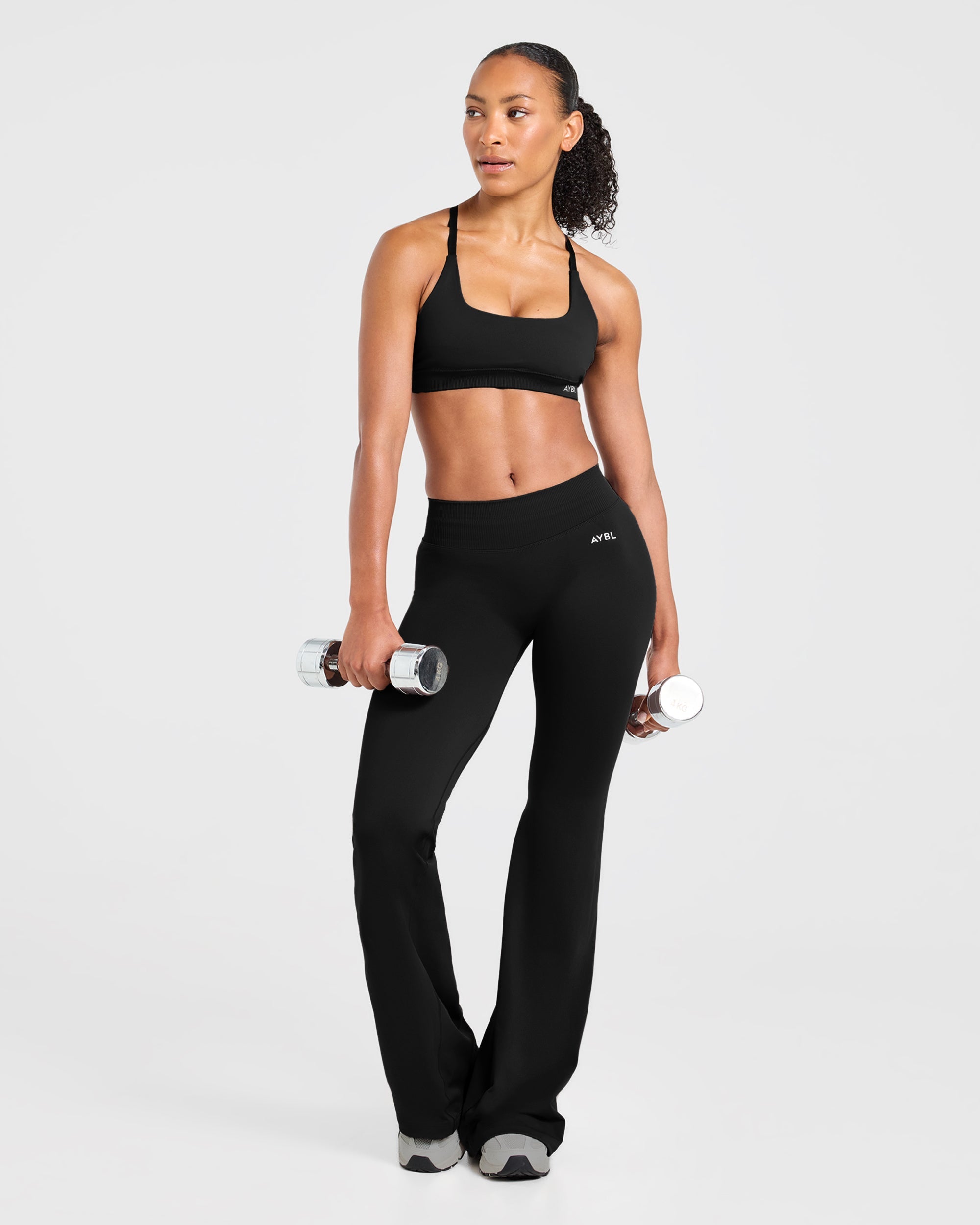 Enhance Seamless Flared Leggings - Noir