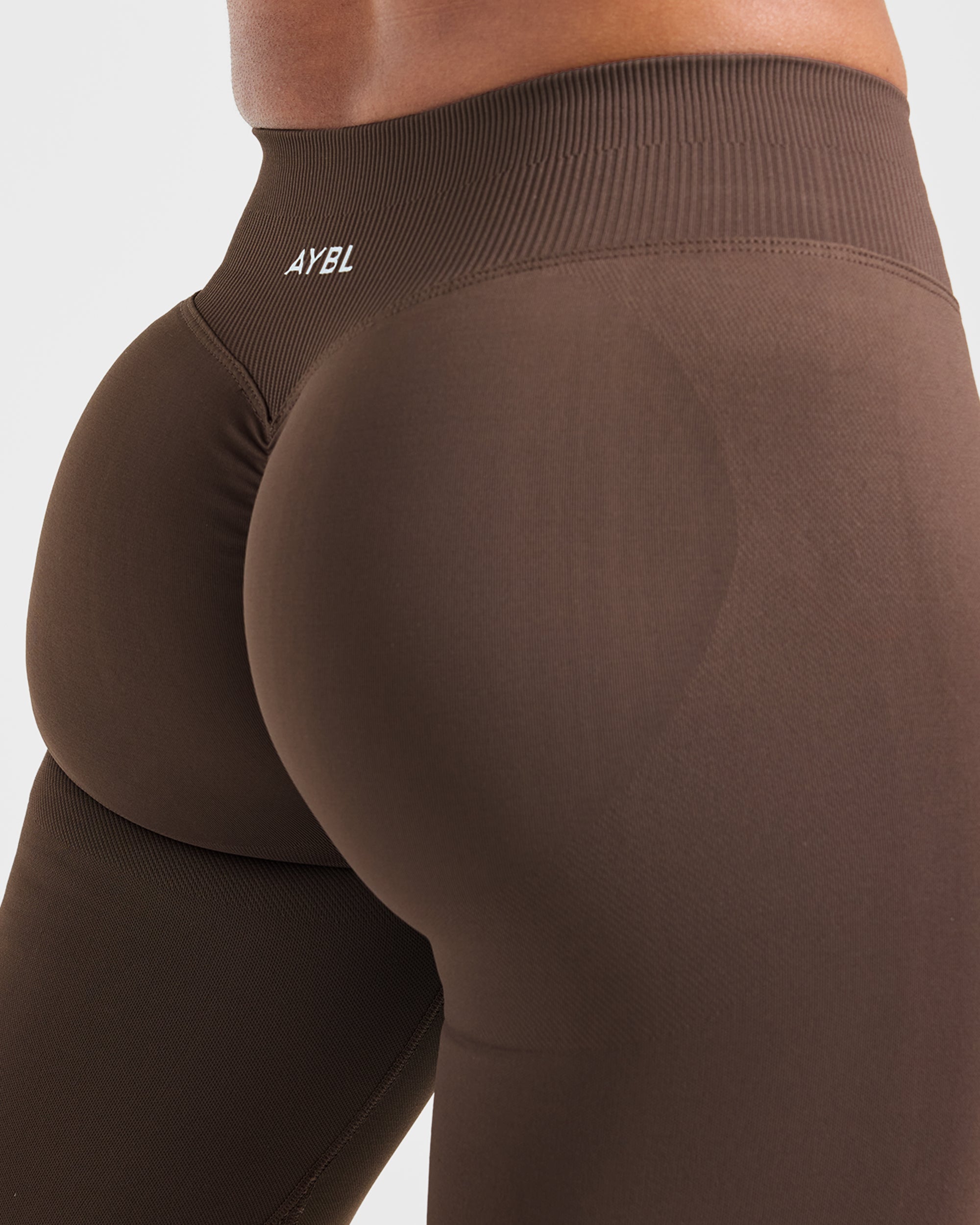 Enhance Seamless Flared Leggings - Marron