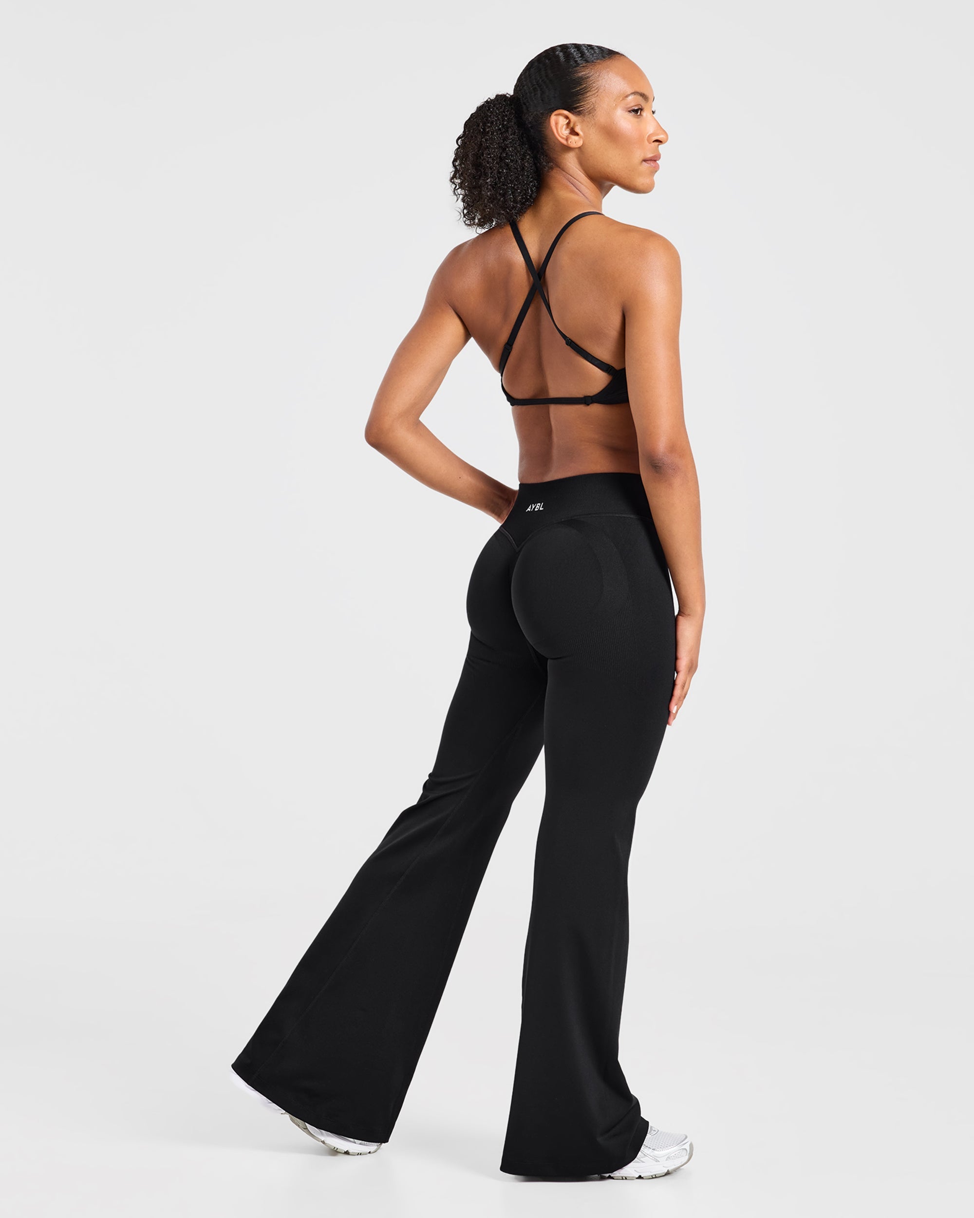 Adapt Seamless Flared Leggings - Noir