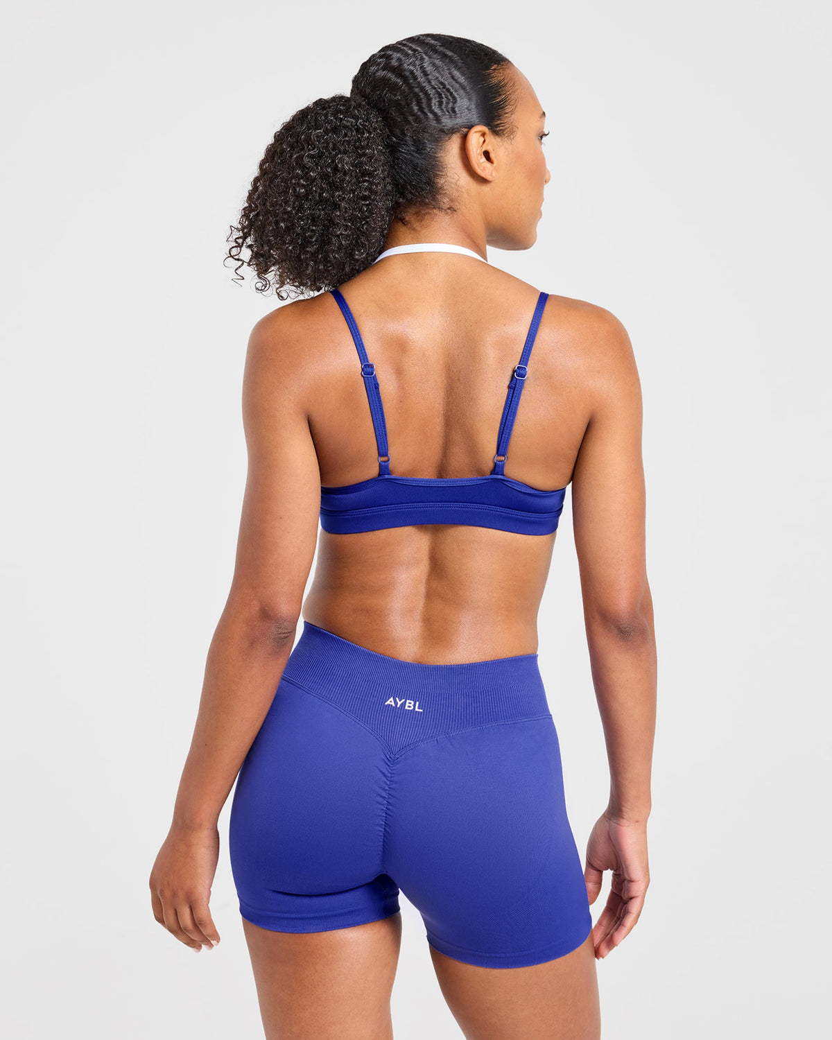 Essential Double Layer Sports Bra - Cobalt