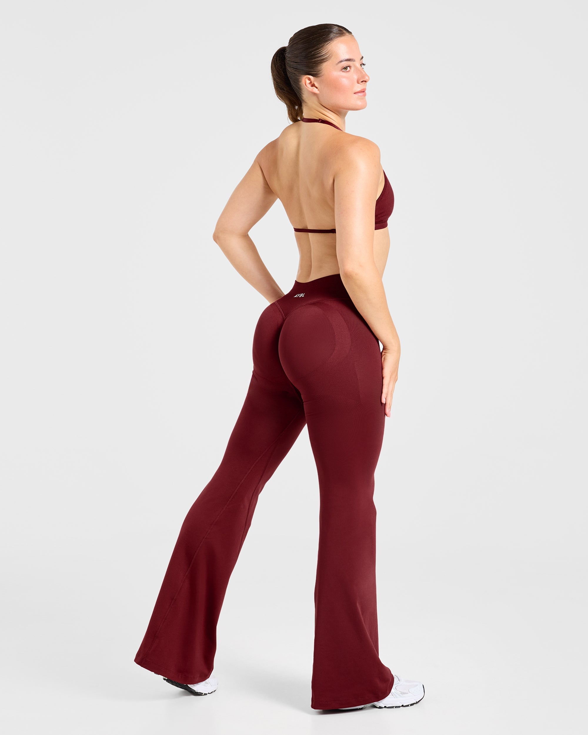Adapt Seamless Flared Leggings - Autumn Rouge
