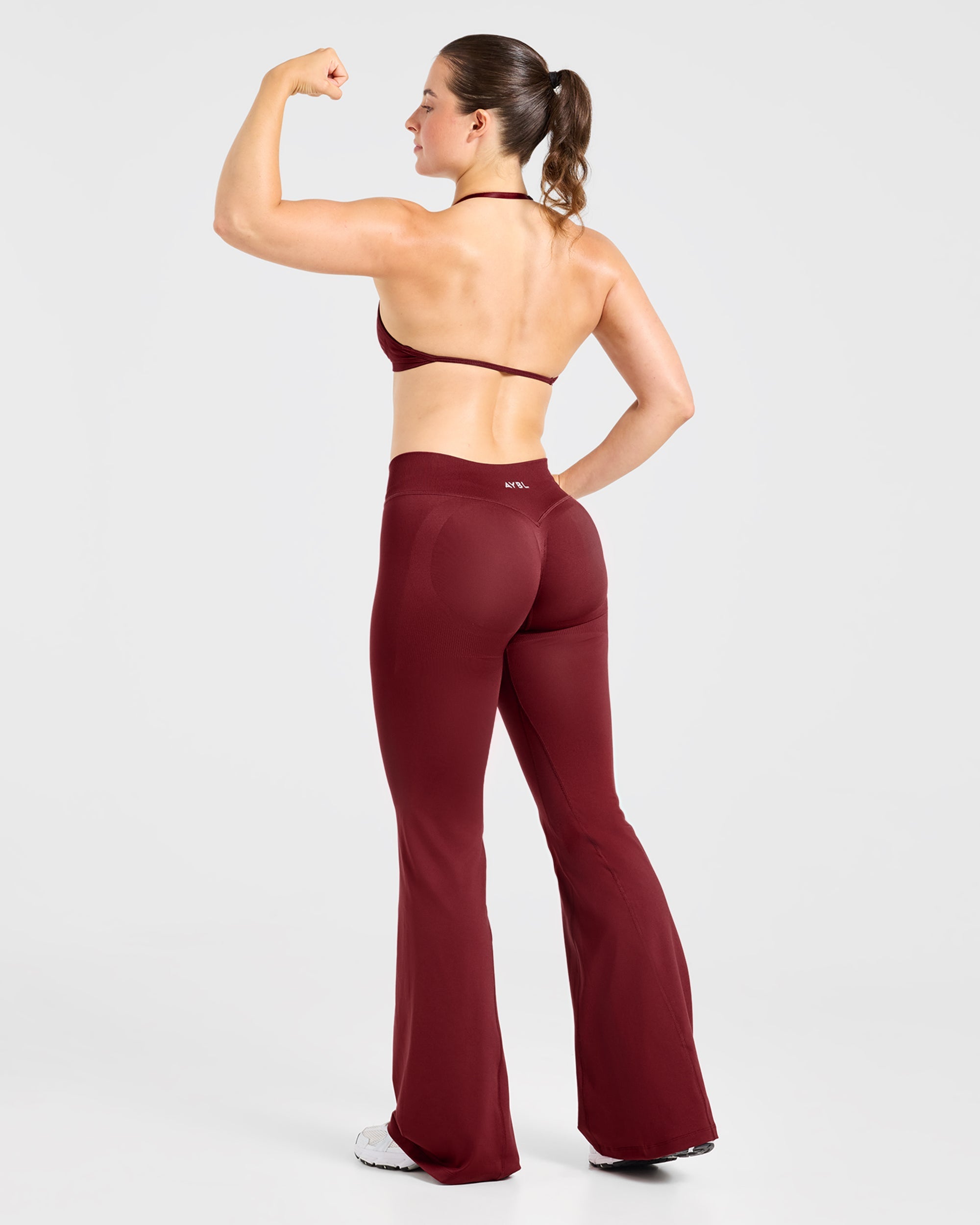 Adapt Seamless Flared Leggings - Autumn Rouge