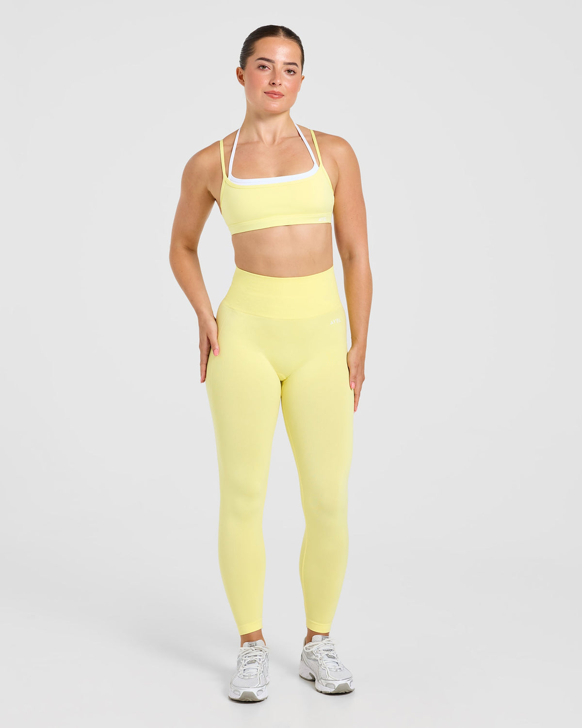 Essential Double Layer Sports Bra - Jaune