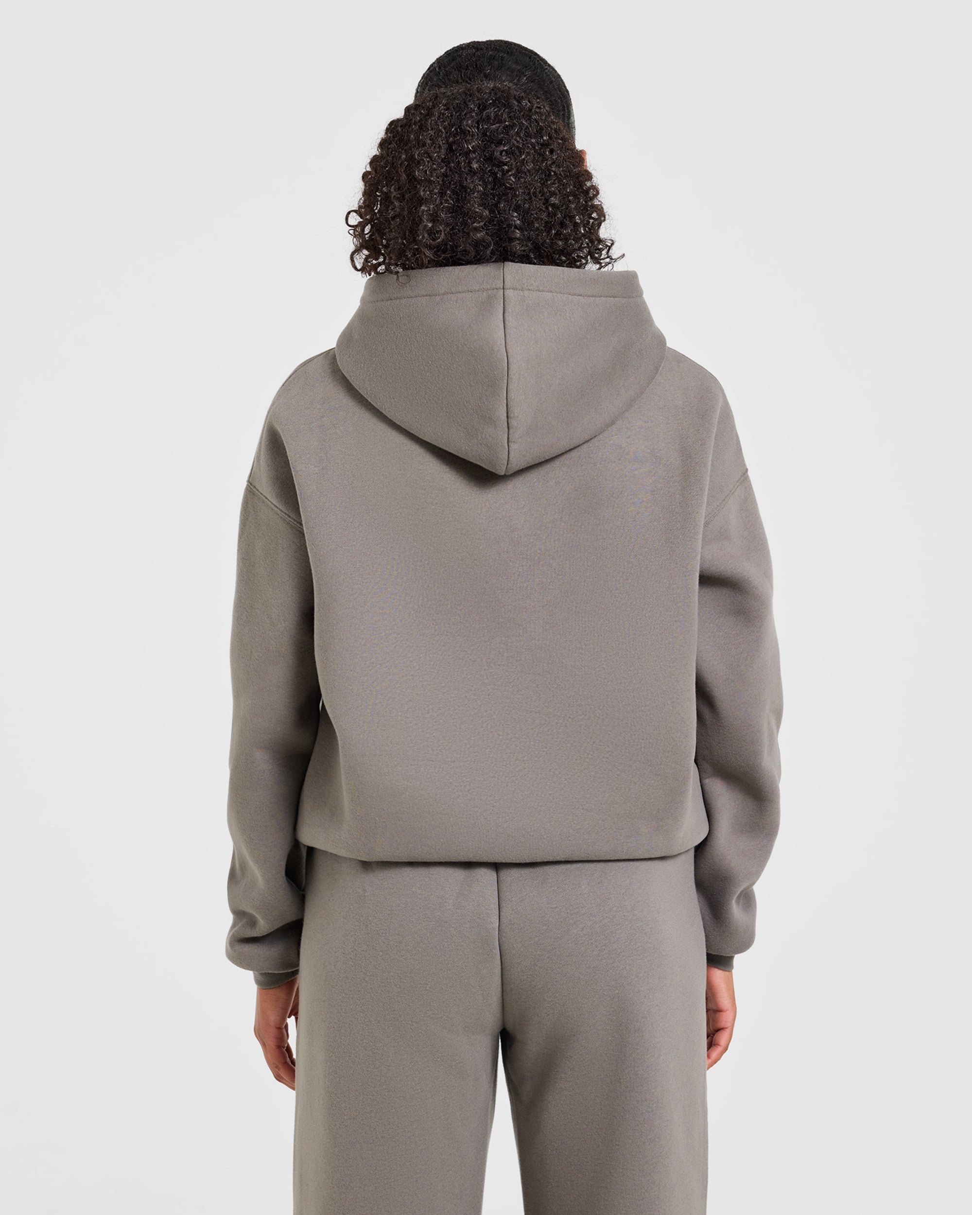 Varsity 2.0 Oversized Hoodie - Slate Marron