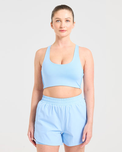 Run Sports Bra - Spring Bleu