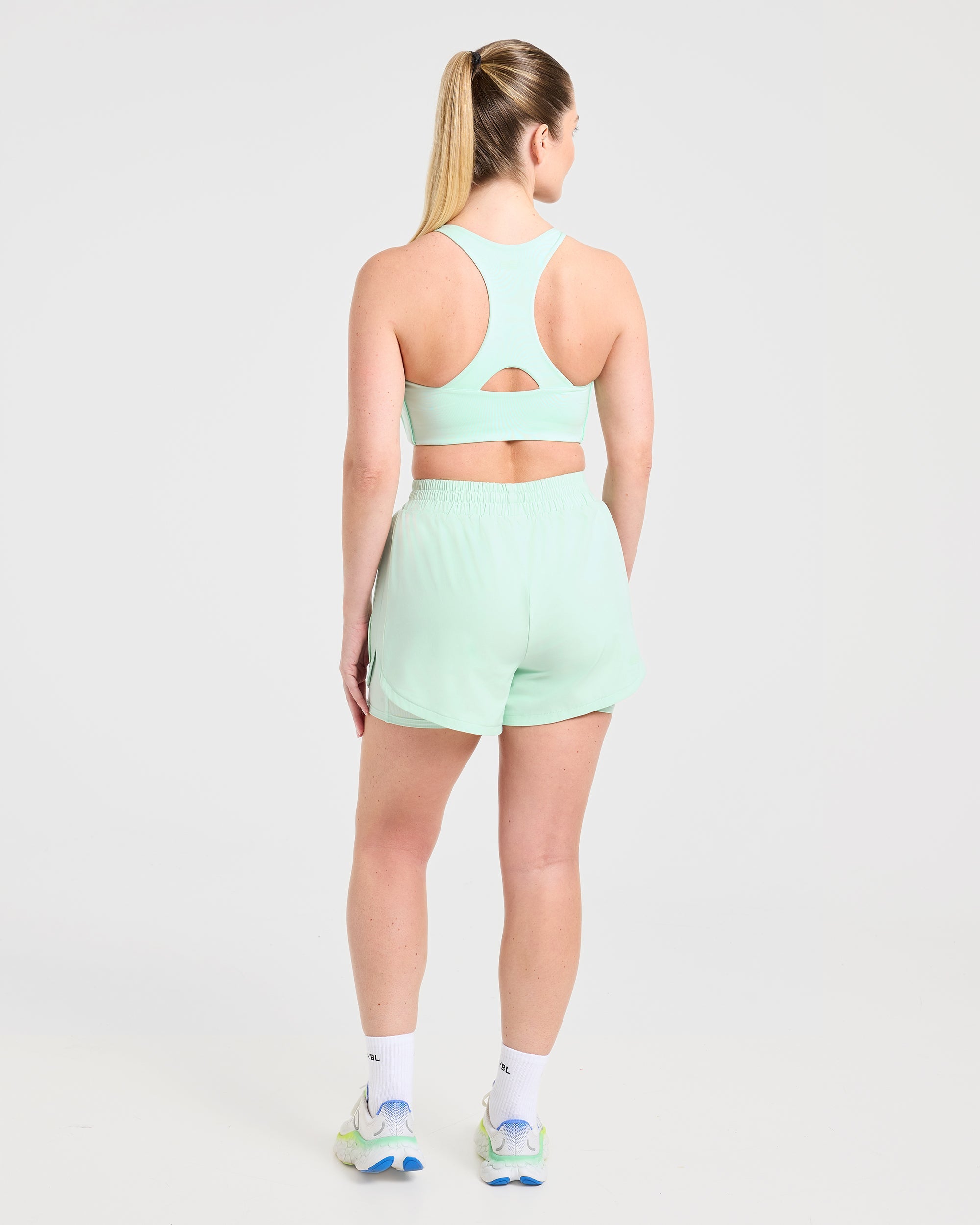 Run Sports Bra - Cool Mint