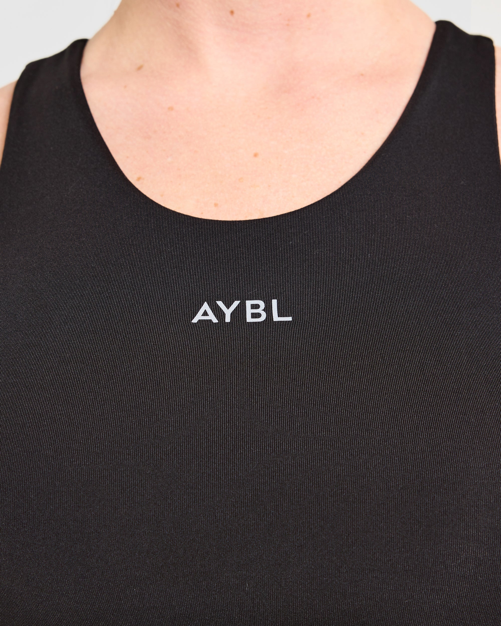 Run Ruched Tank - Noir