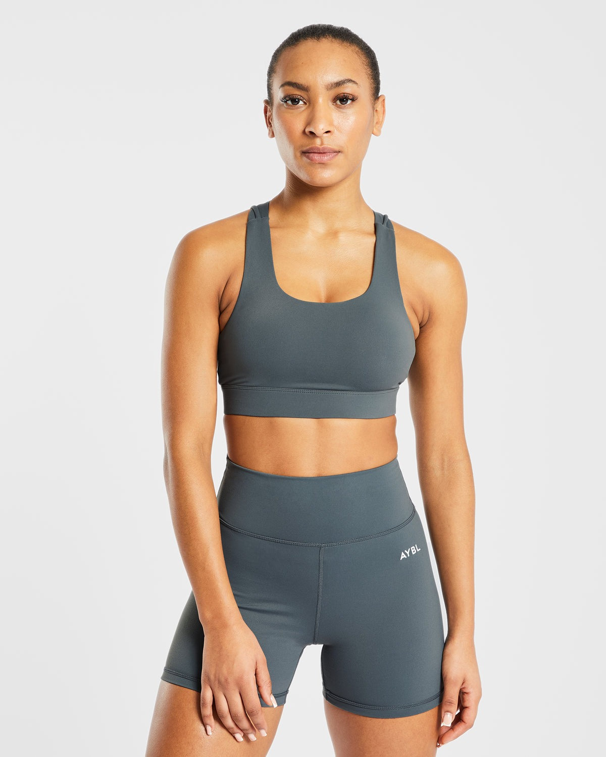 Core Sports Bra - Asphalt Gris