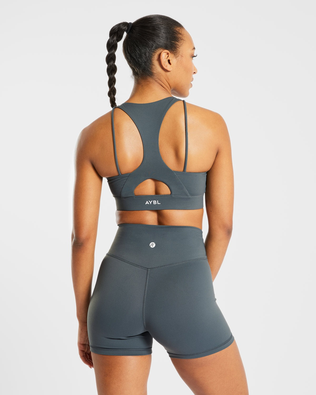 Core Sports Bra - Asphalt Gris