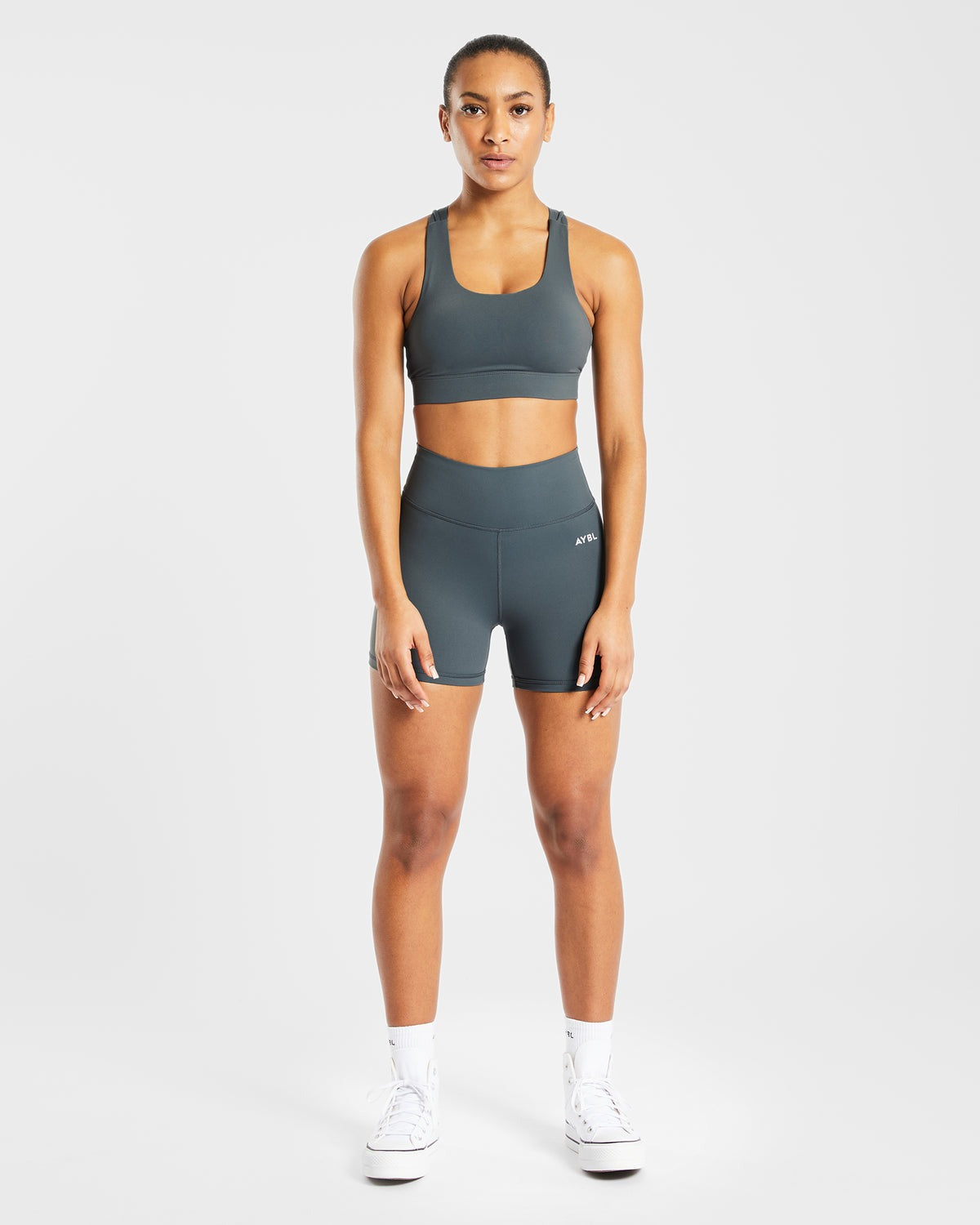 Core Sports Bra - Asphalt Gris