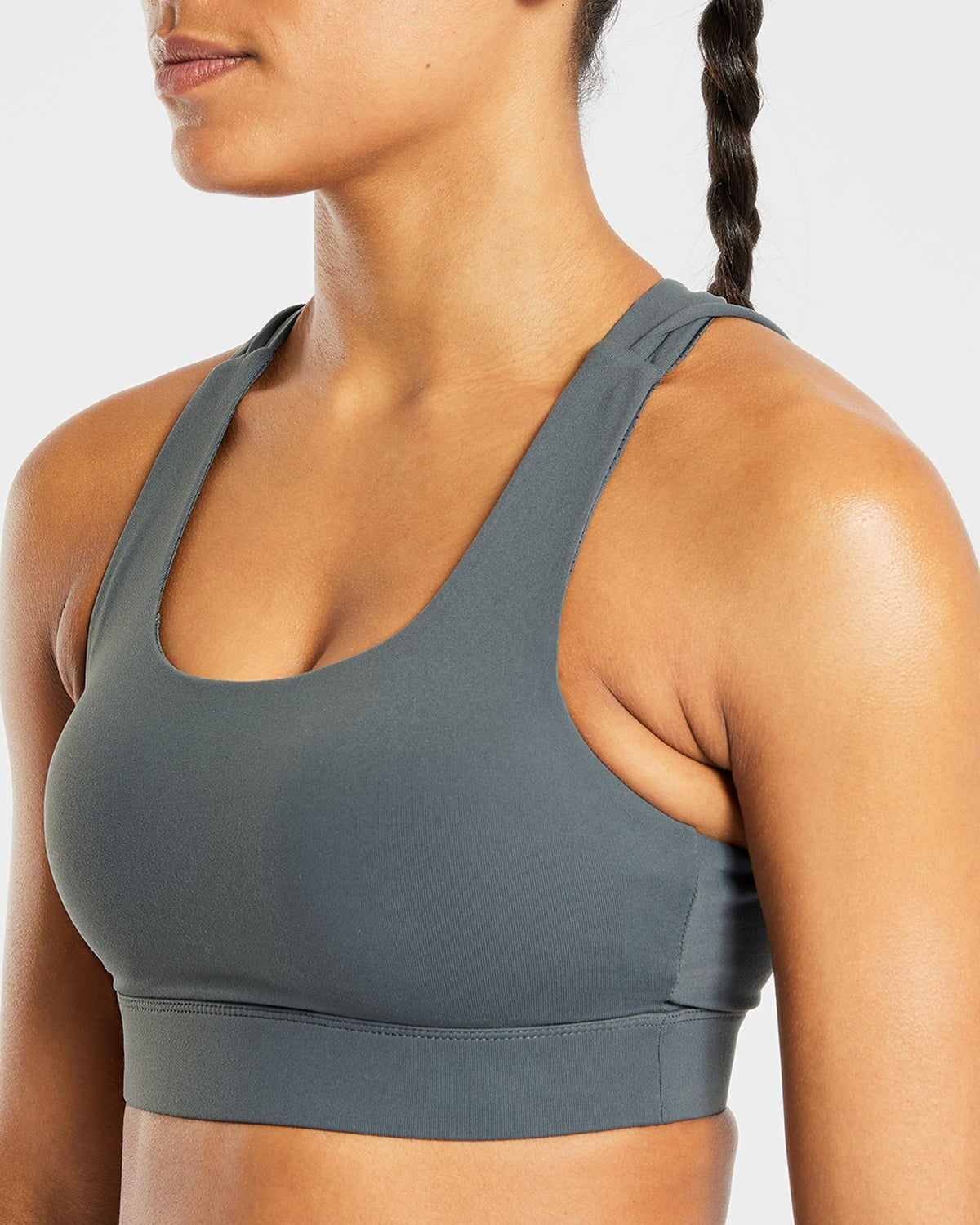 Core Sports Bra - Asphalt Gris