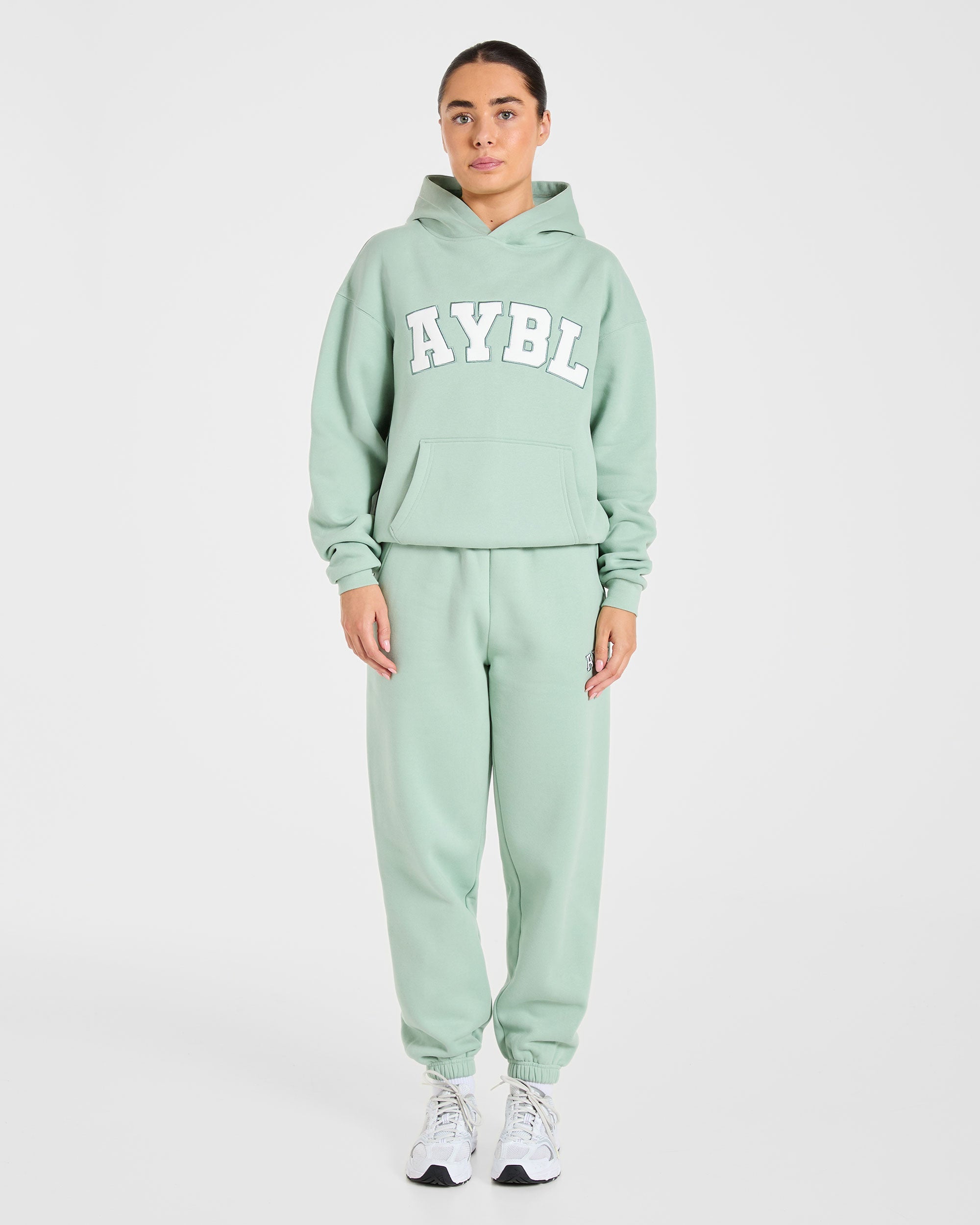 Varsity 2.0 Oversized Joggers - Sage Vert