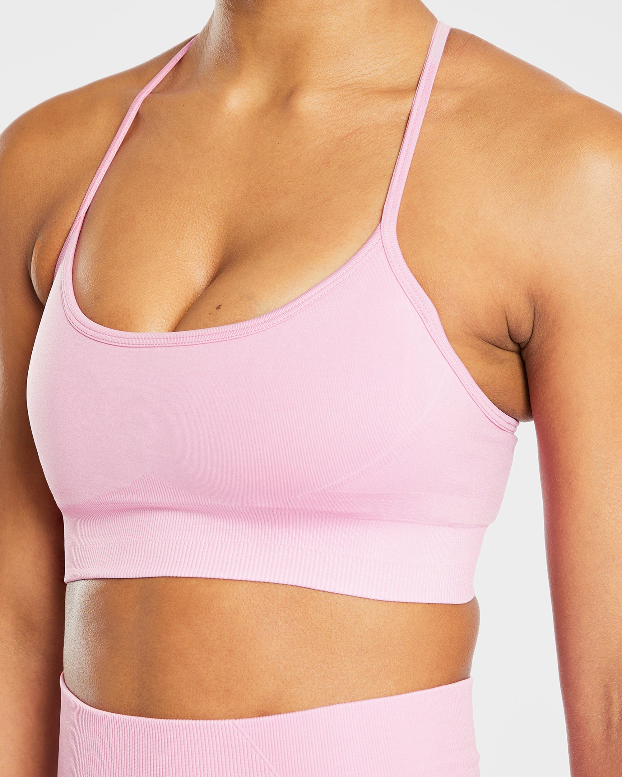 Empower Seamless Sports Bra - Baby Rose