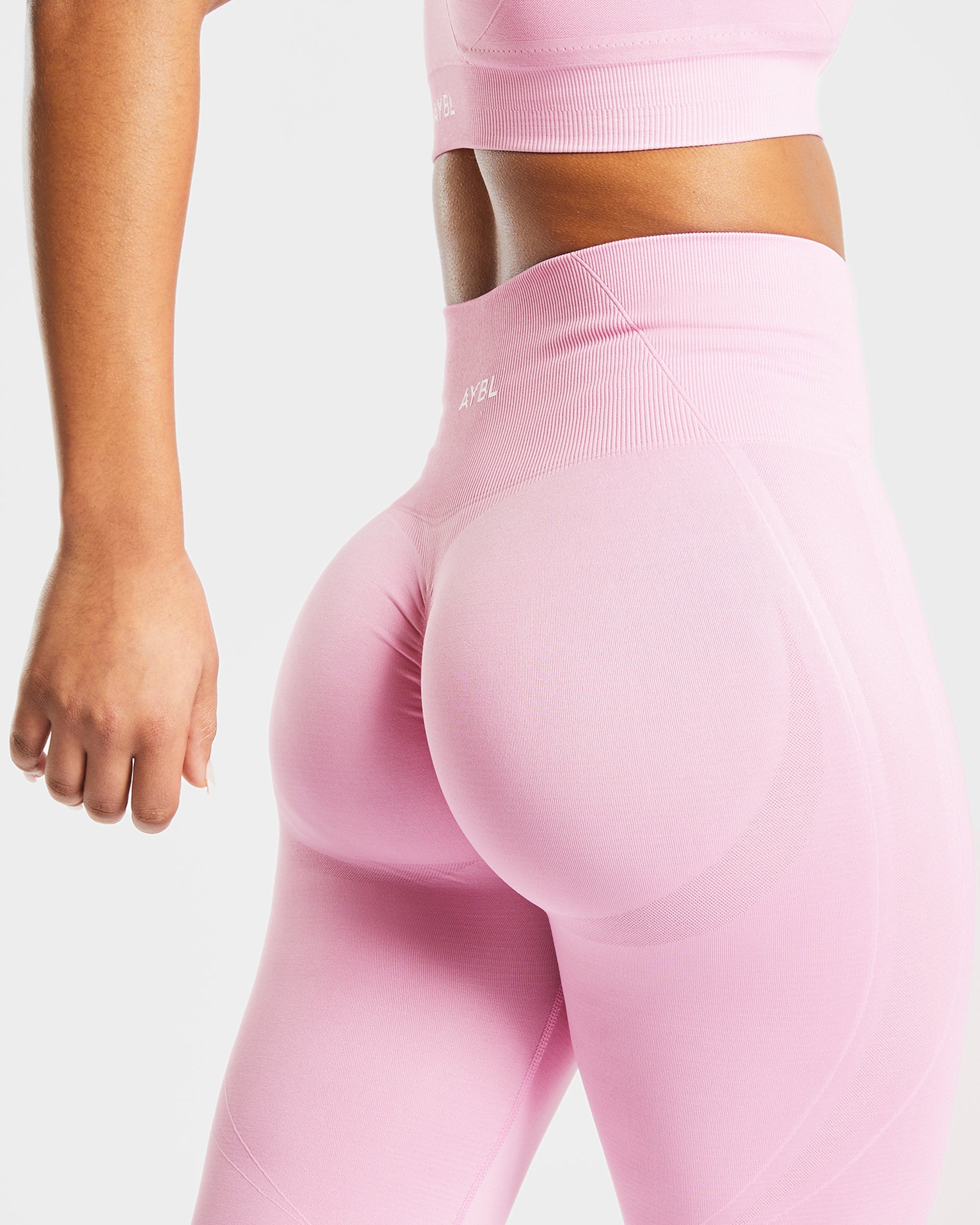 Empower Seamless Leggings - Baby Rose