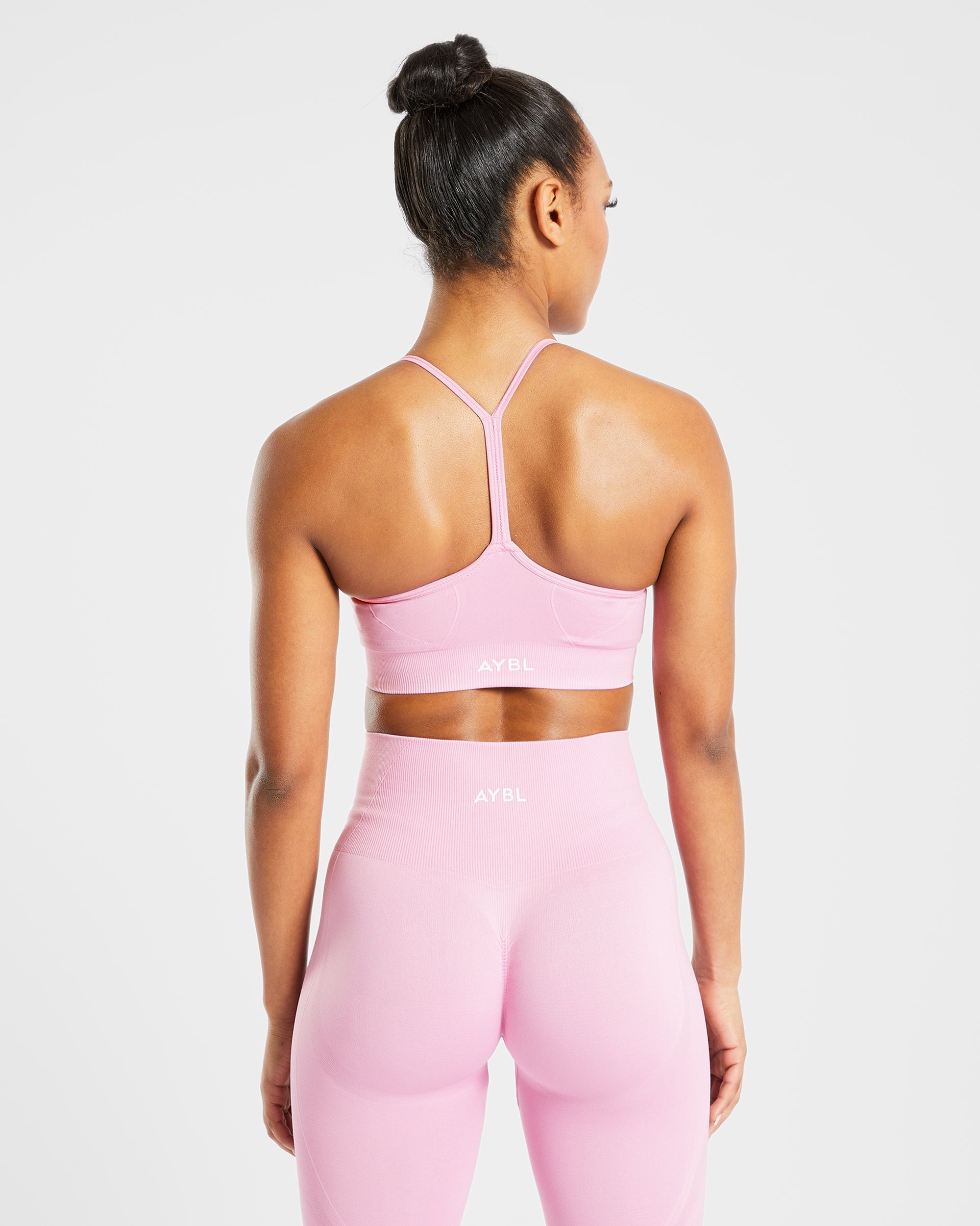 Empower Seamless Sports Bra - Baby Rose