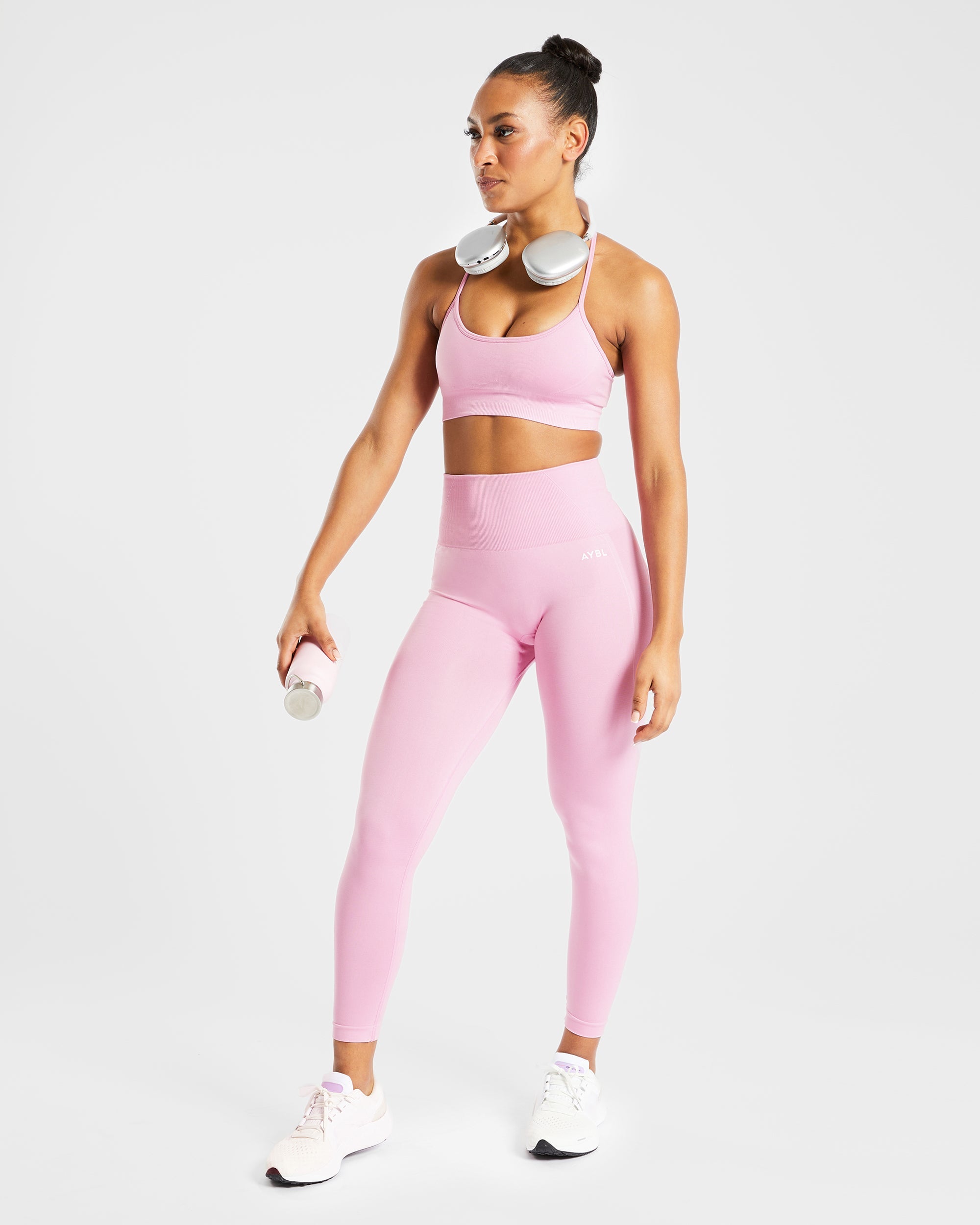 Empower Seamless Leggings - Baby Rose