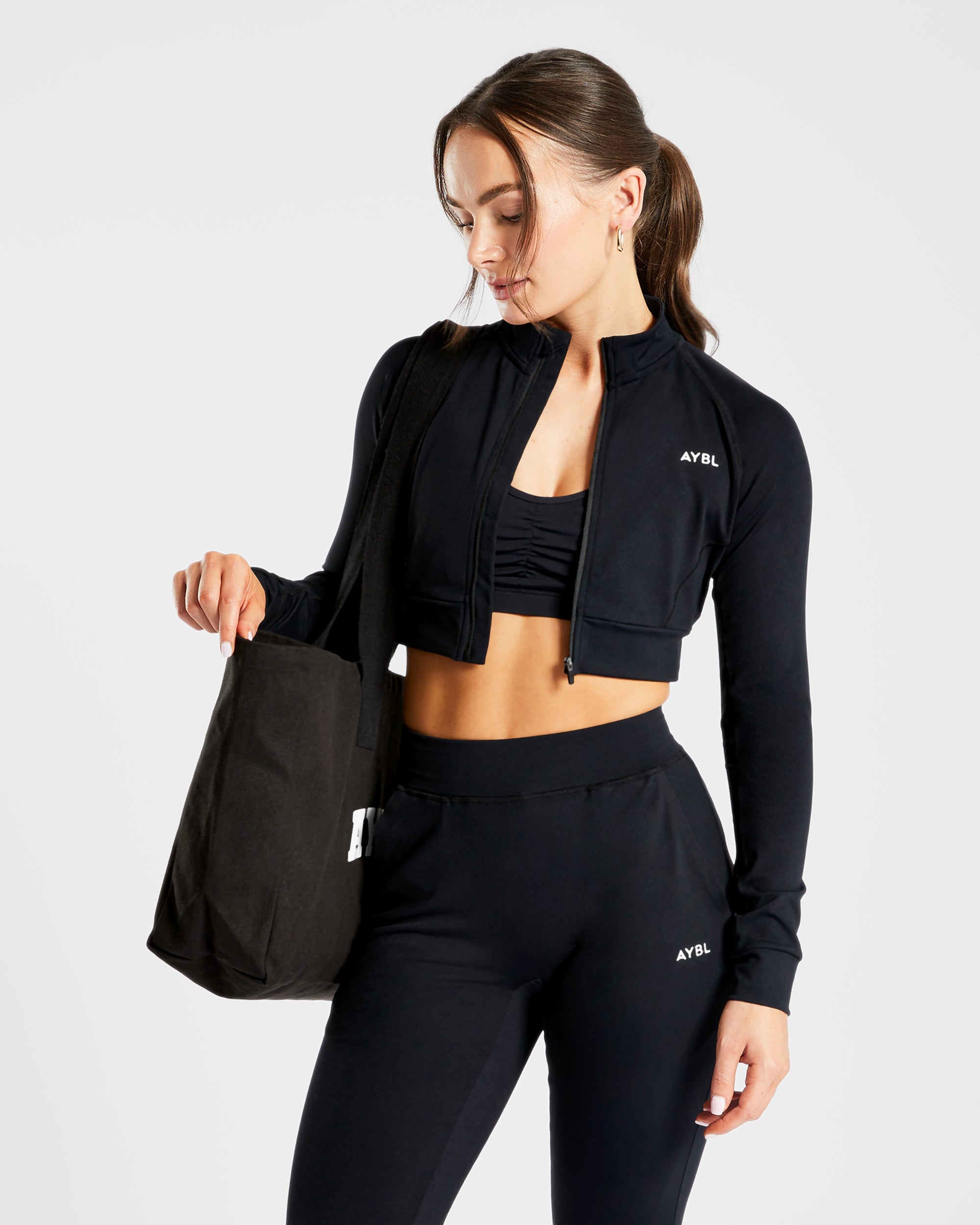 Simplicity Crop Jacket - Noir