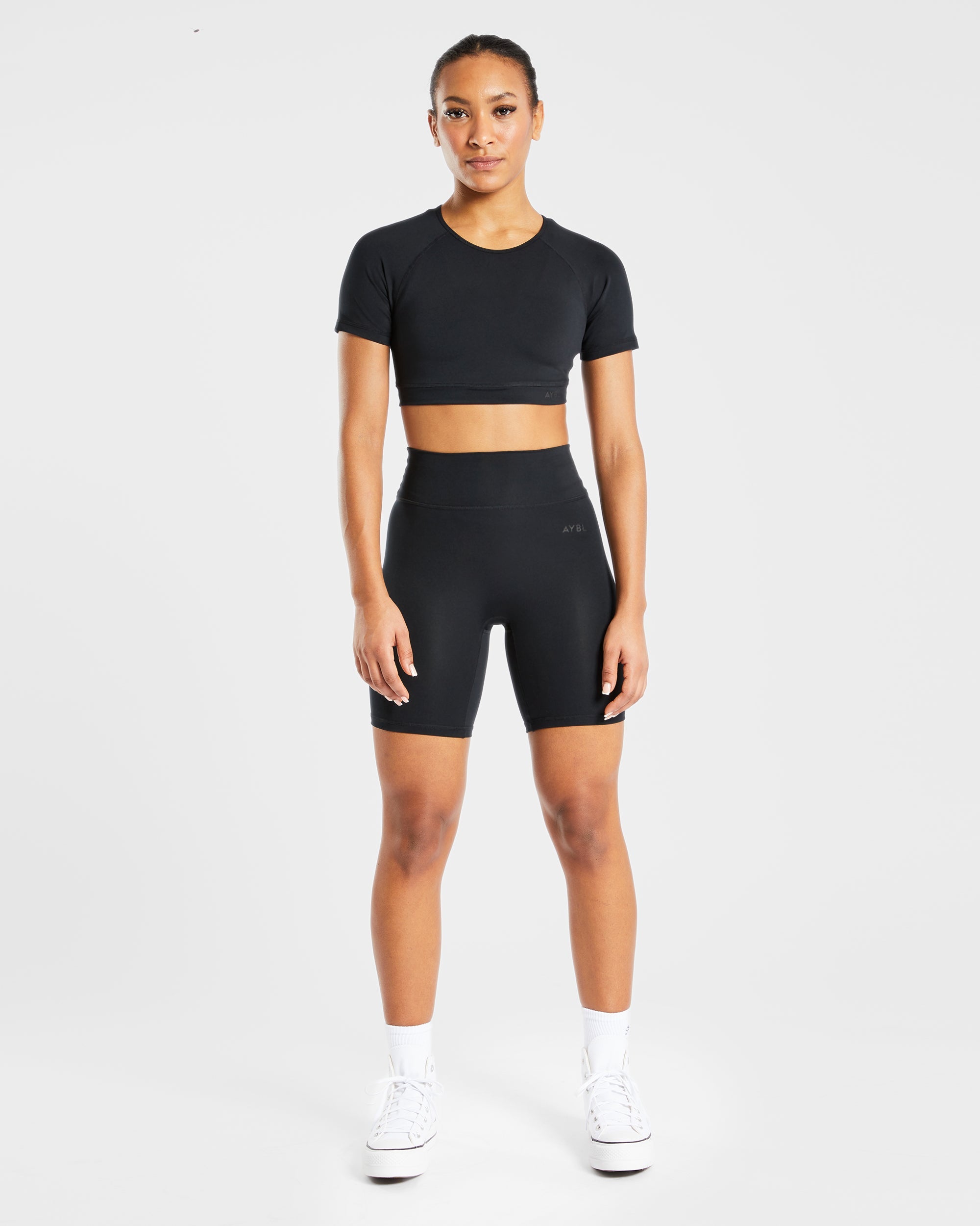 Staple Crop Top - Noir