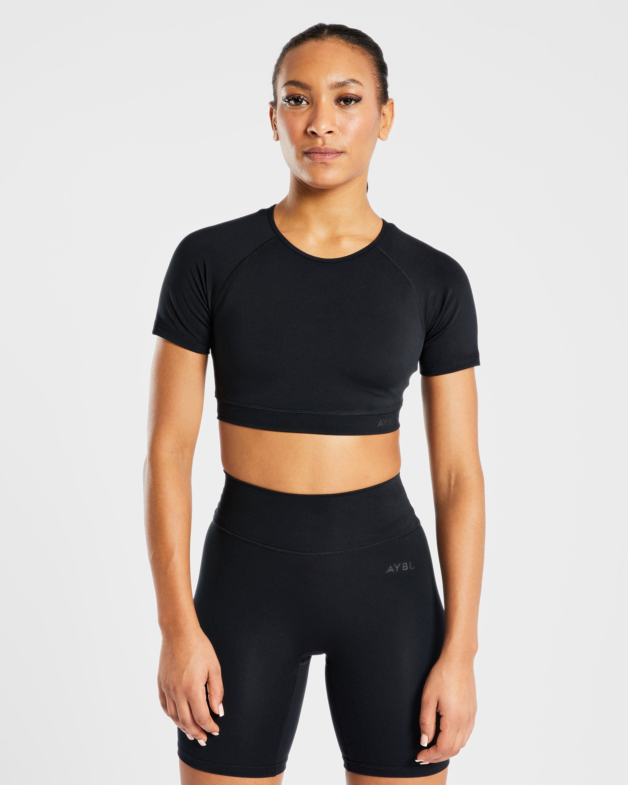 Staple Crop Top - Noir