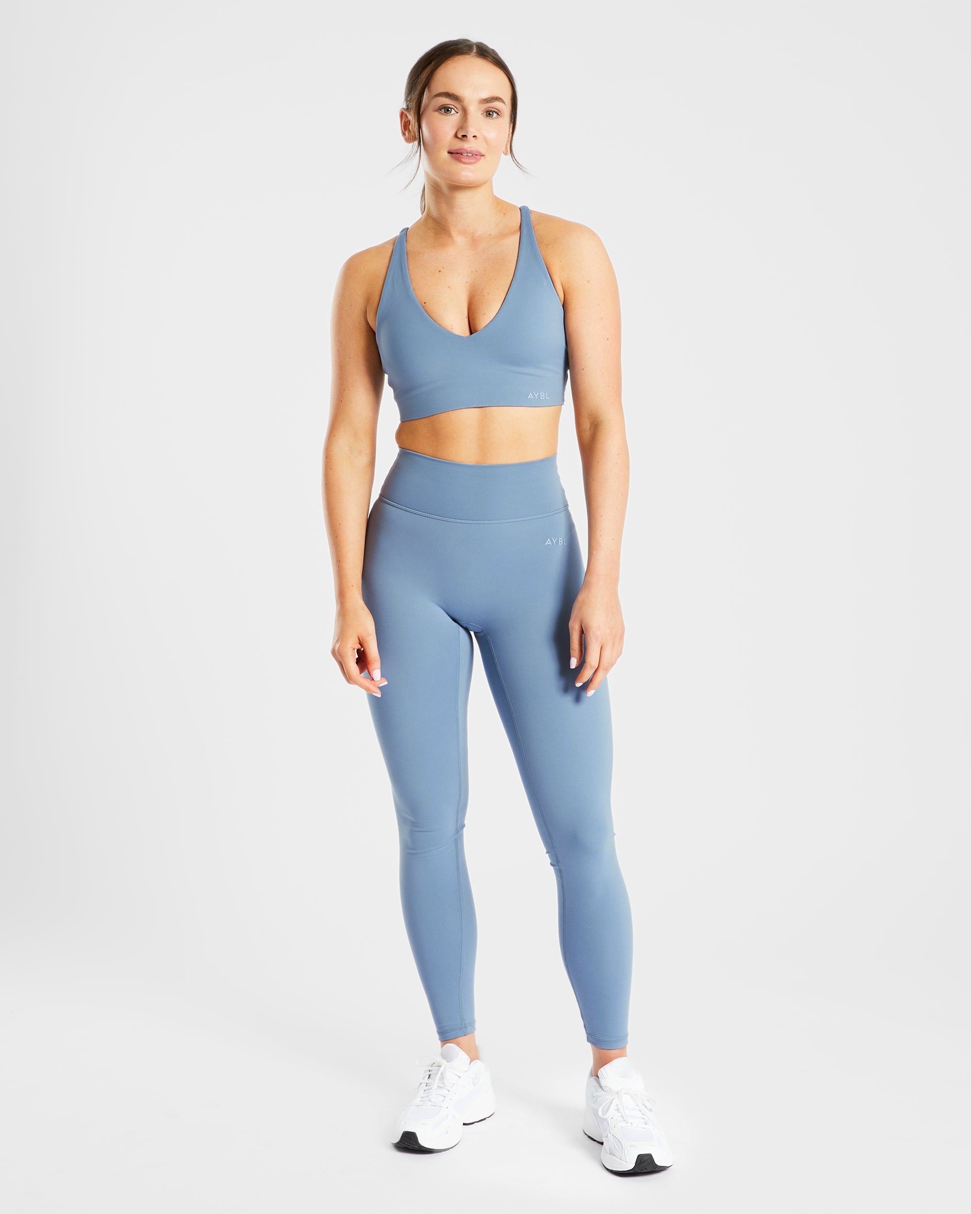 Staple Sports Bra - Slate Bleu