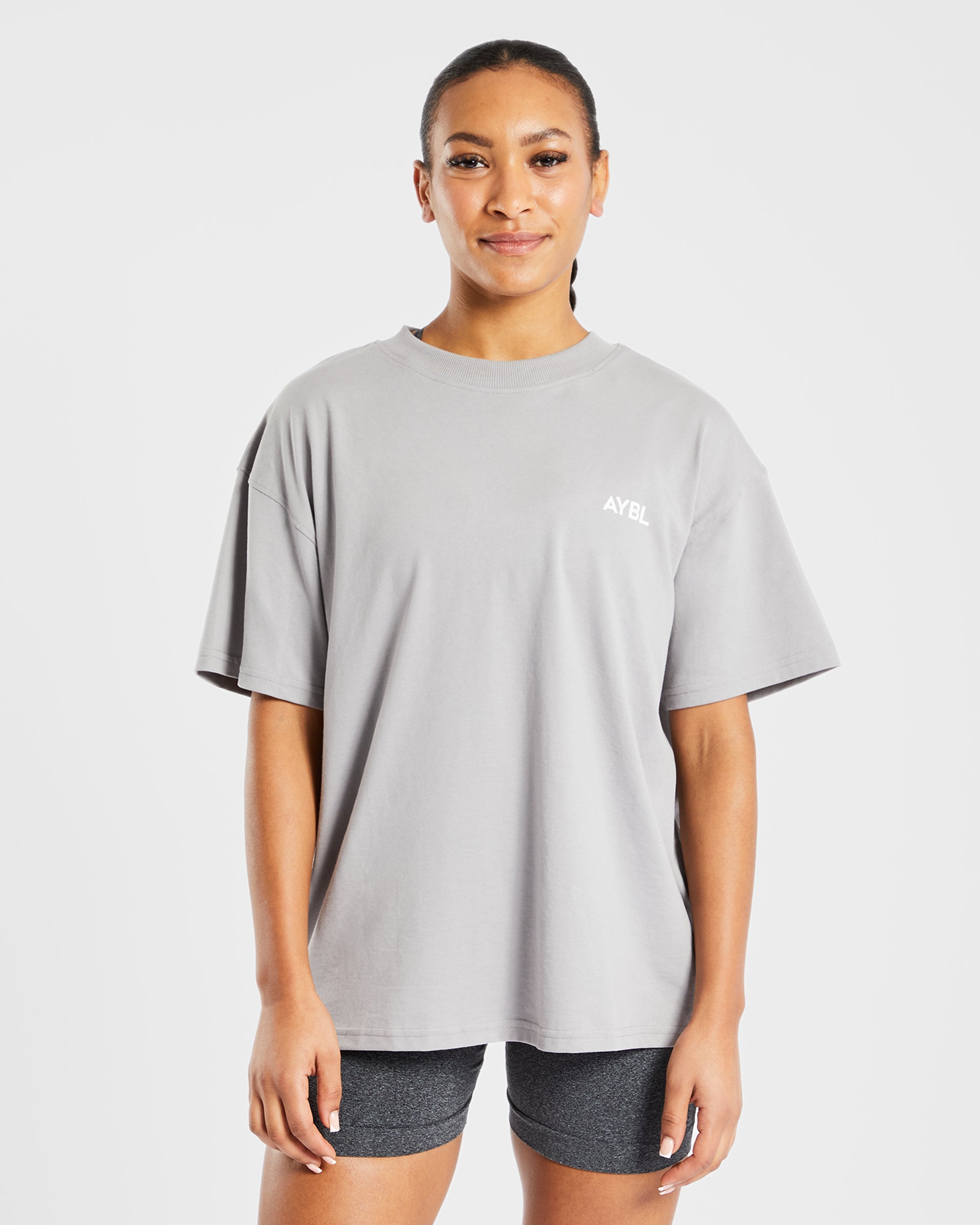 AYBL Club Oversized T Shirt - Gris