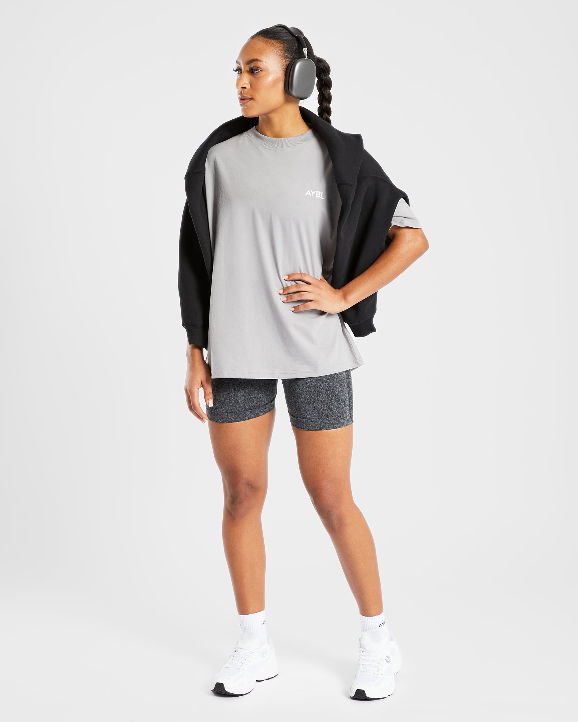 AYBL Club Oversized T Shirt - Gris