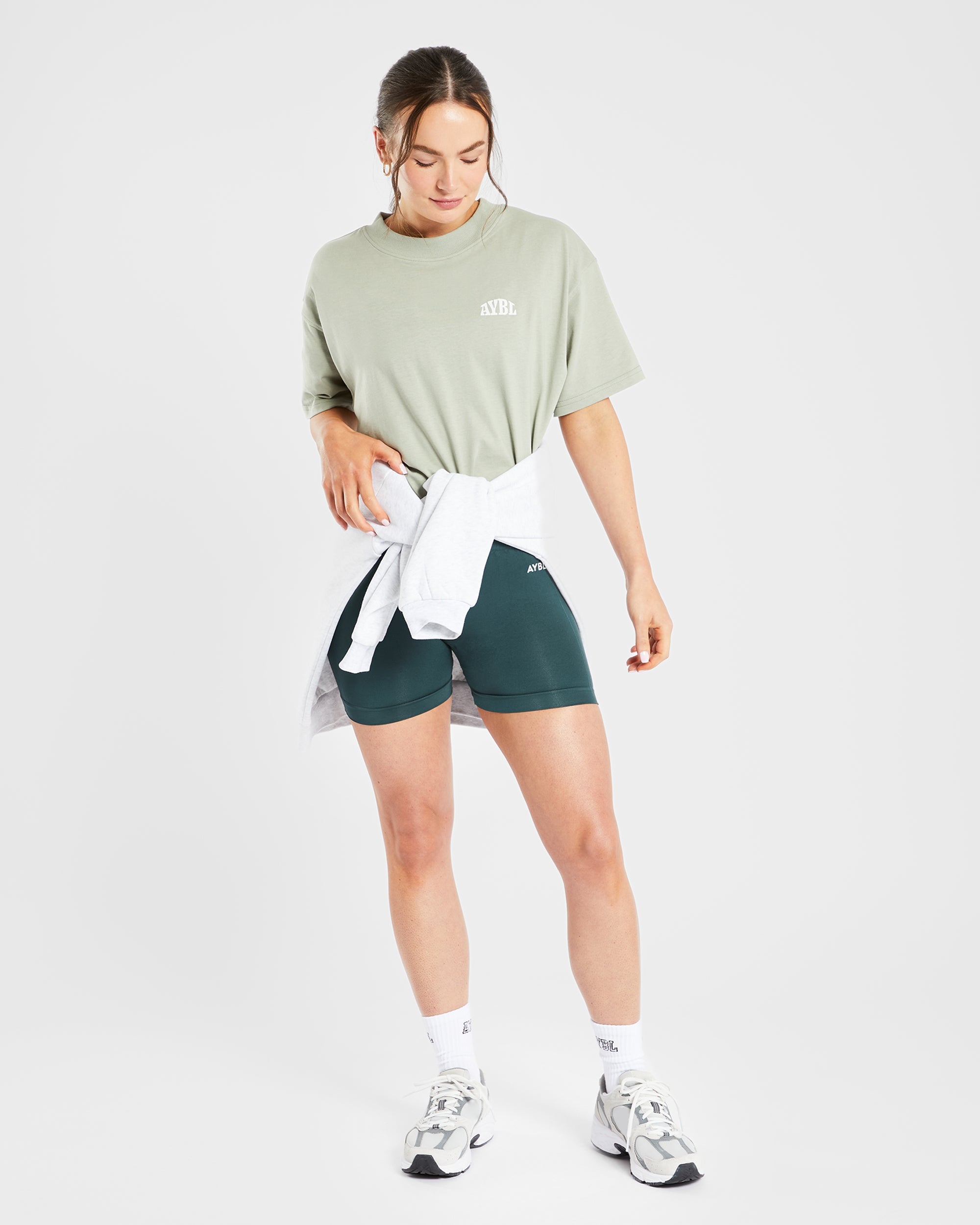 Mind Over Matter Oversized T Shirt - Vert