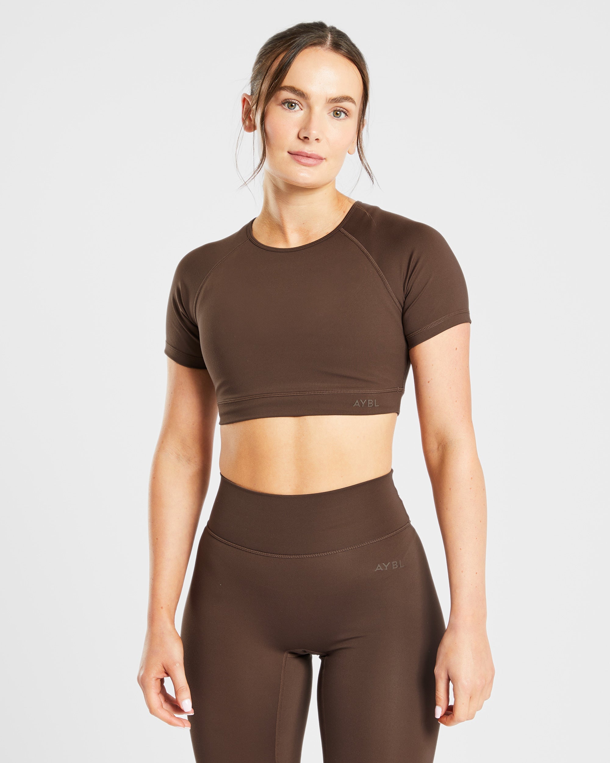 Staple Crop Top - Marron