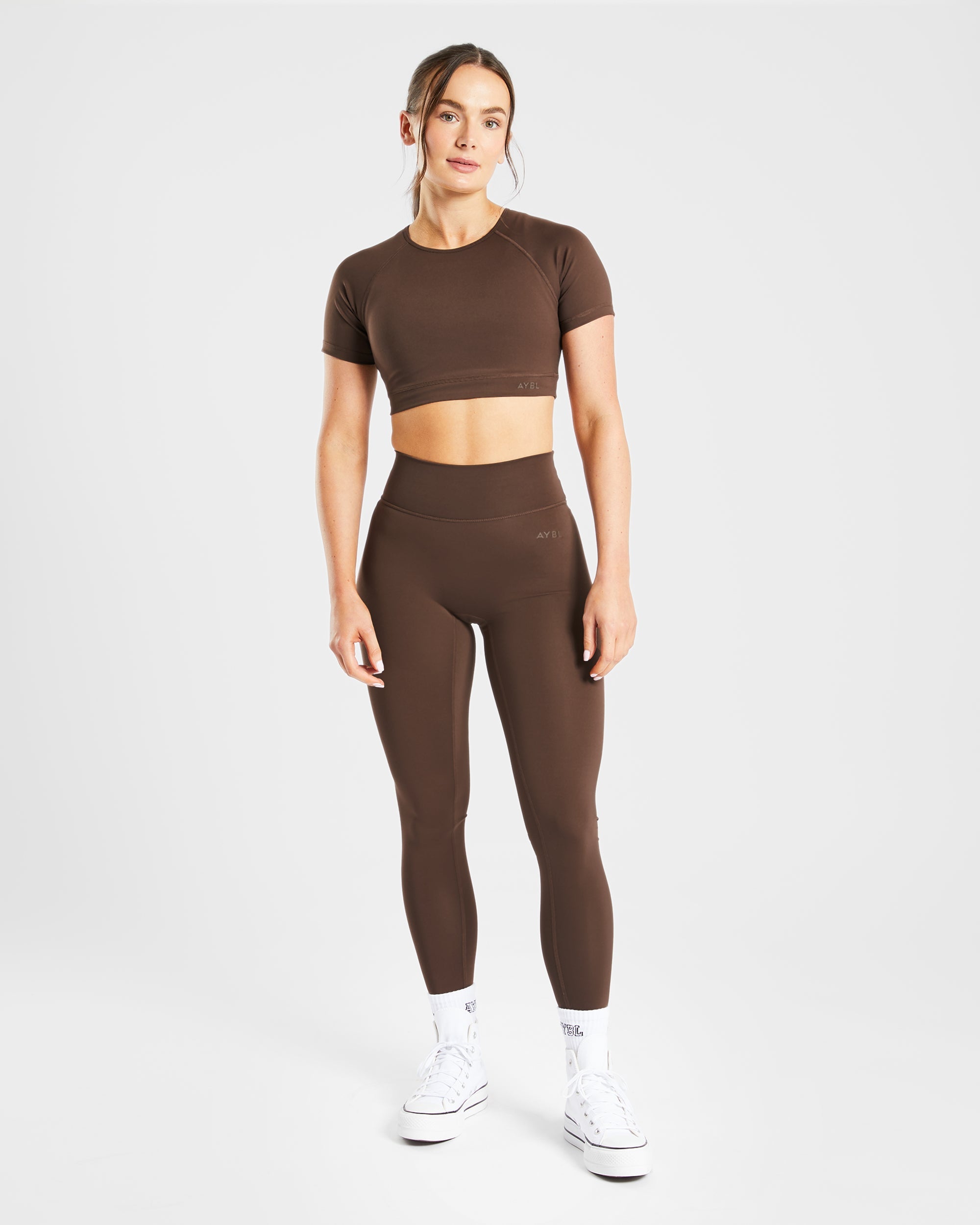 Staple Crop Top - Marron