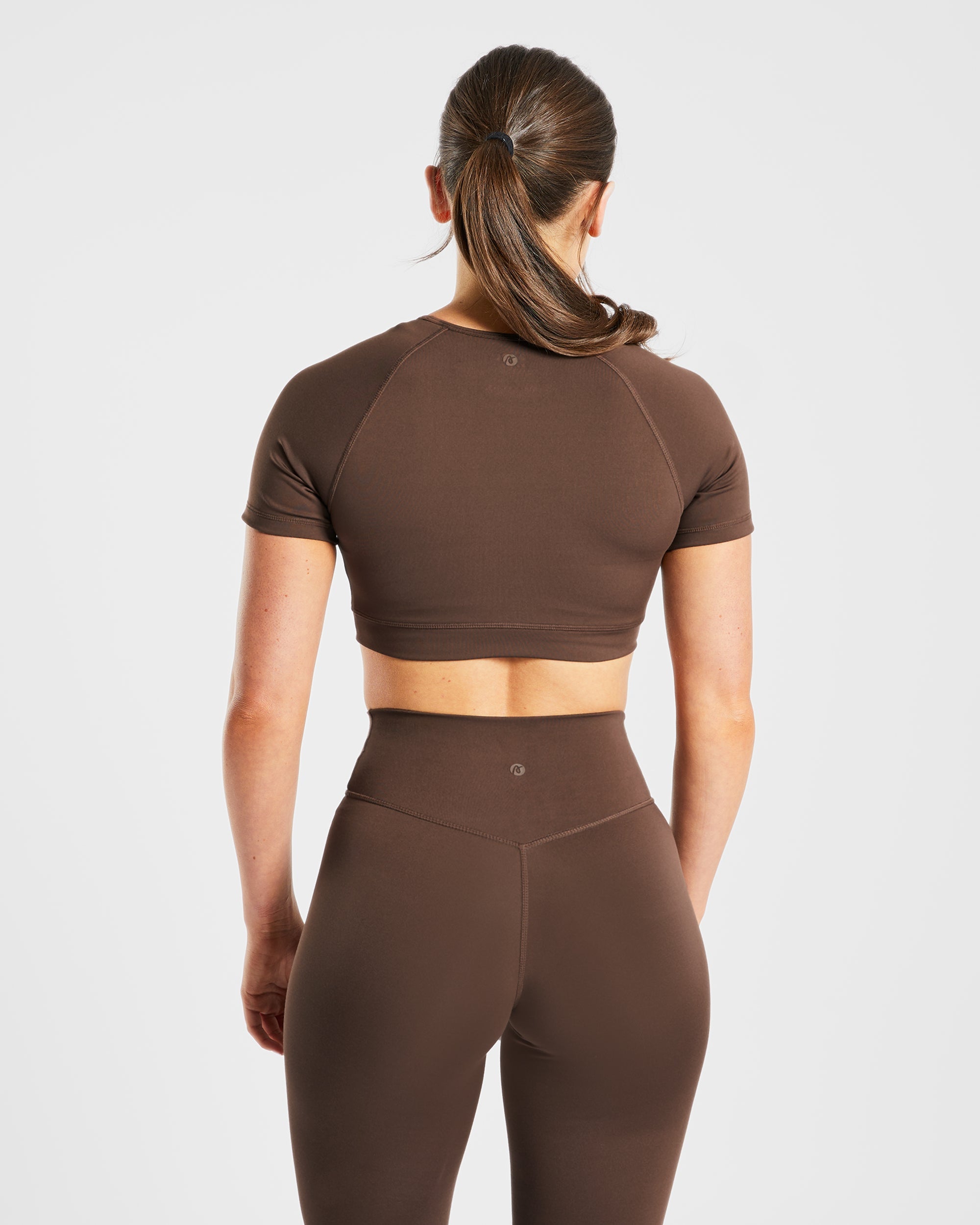 Staple Crop Top - Marron