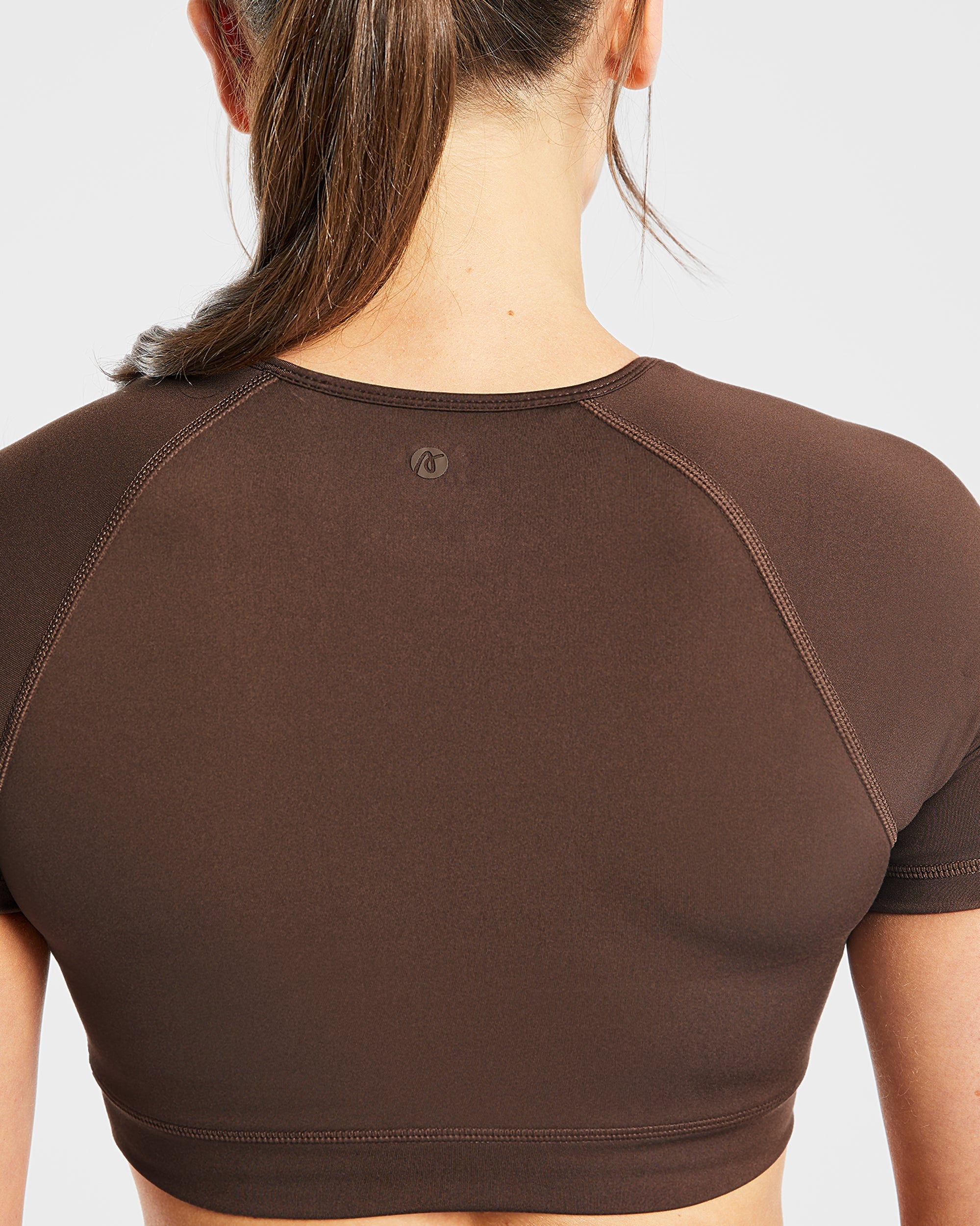 Staple Crop Top - Marron