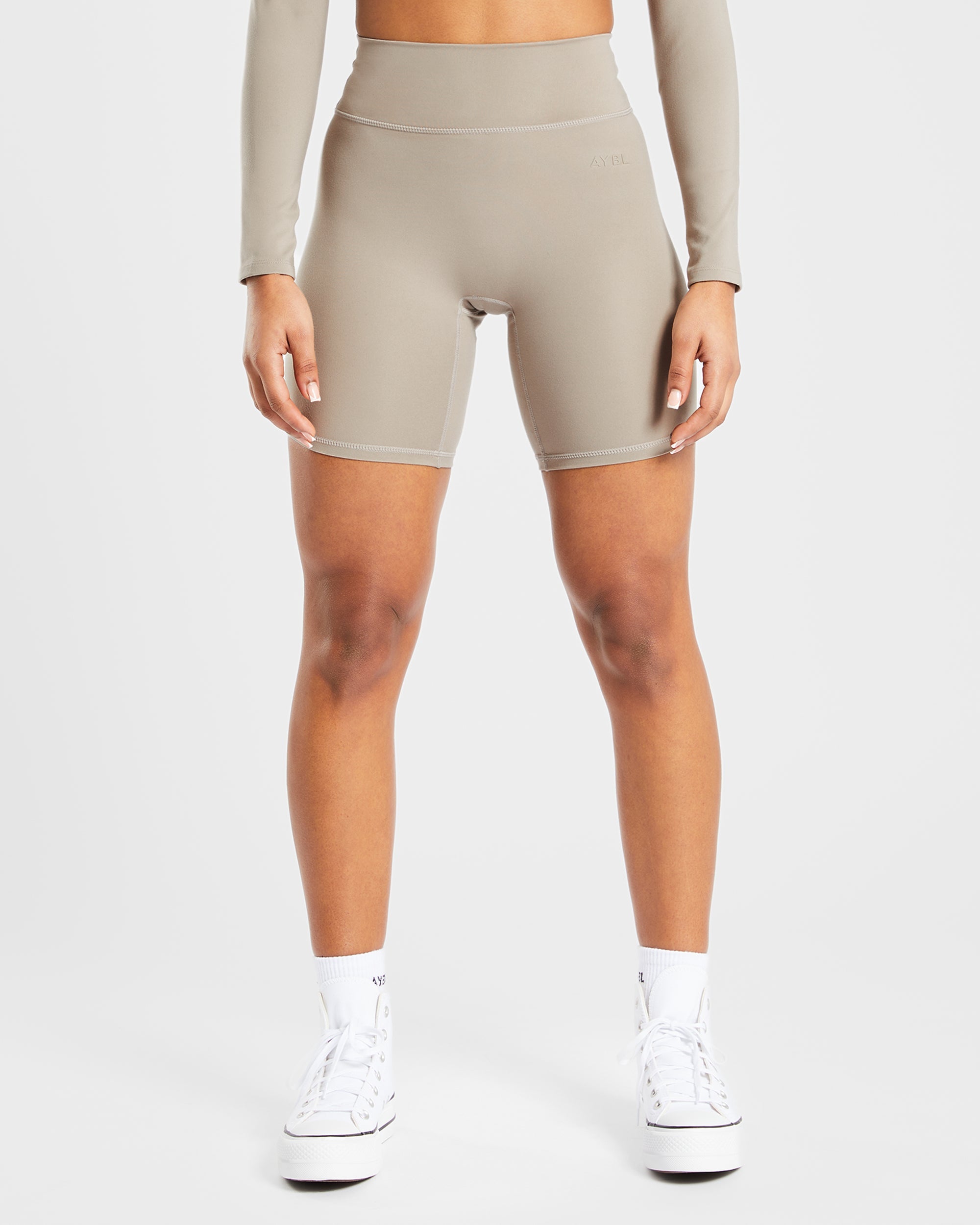 Staple Cycling Shorts - Muted Taupe